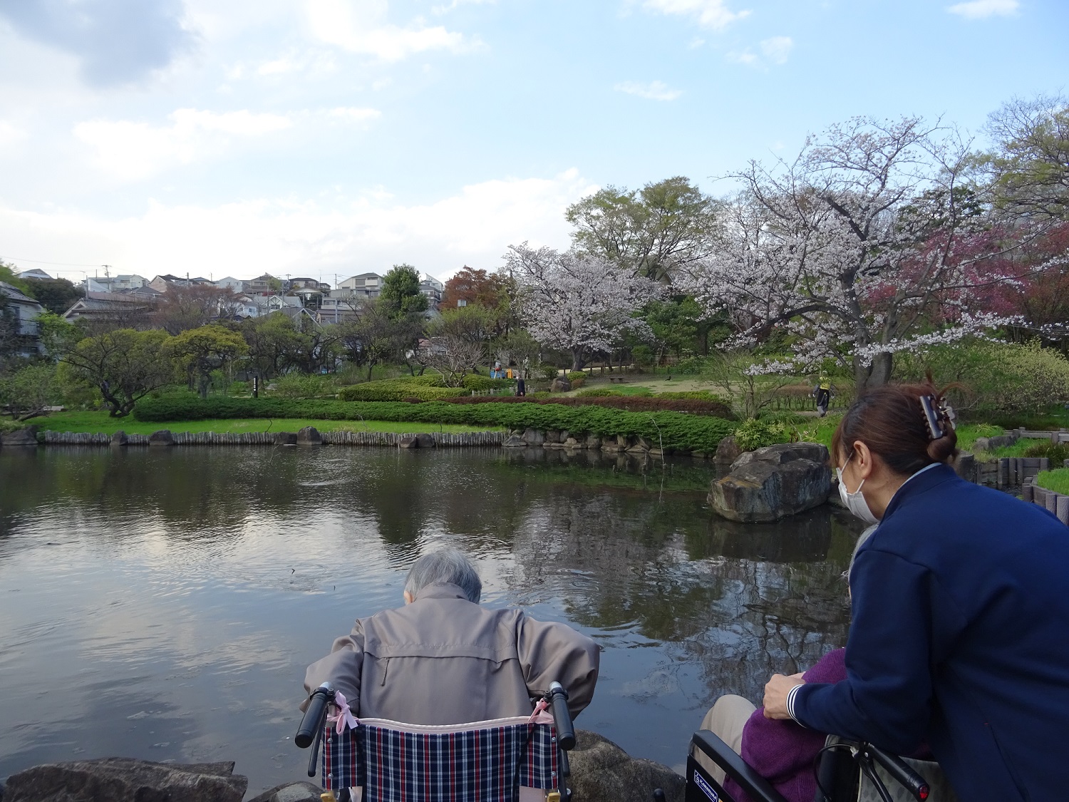 花木園へ行きました