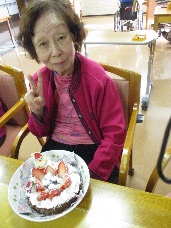 クリスマスケーキ作り