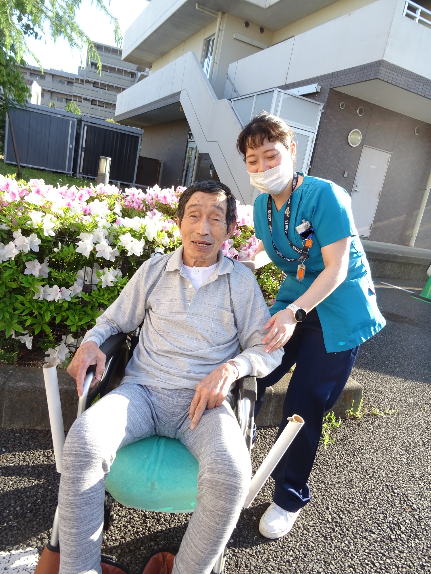 近所へお散歩
