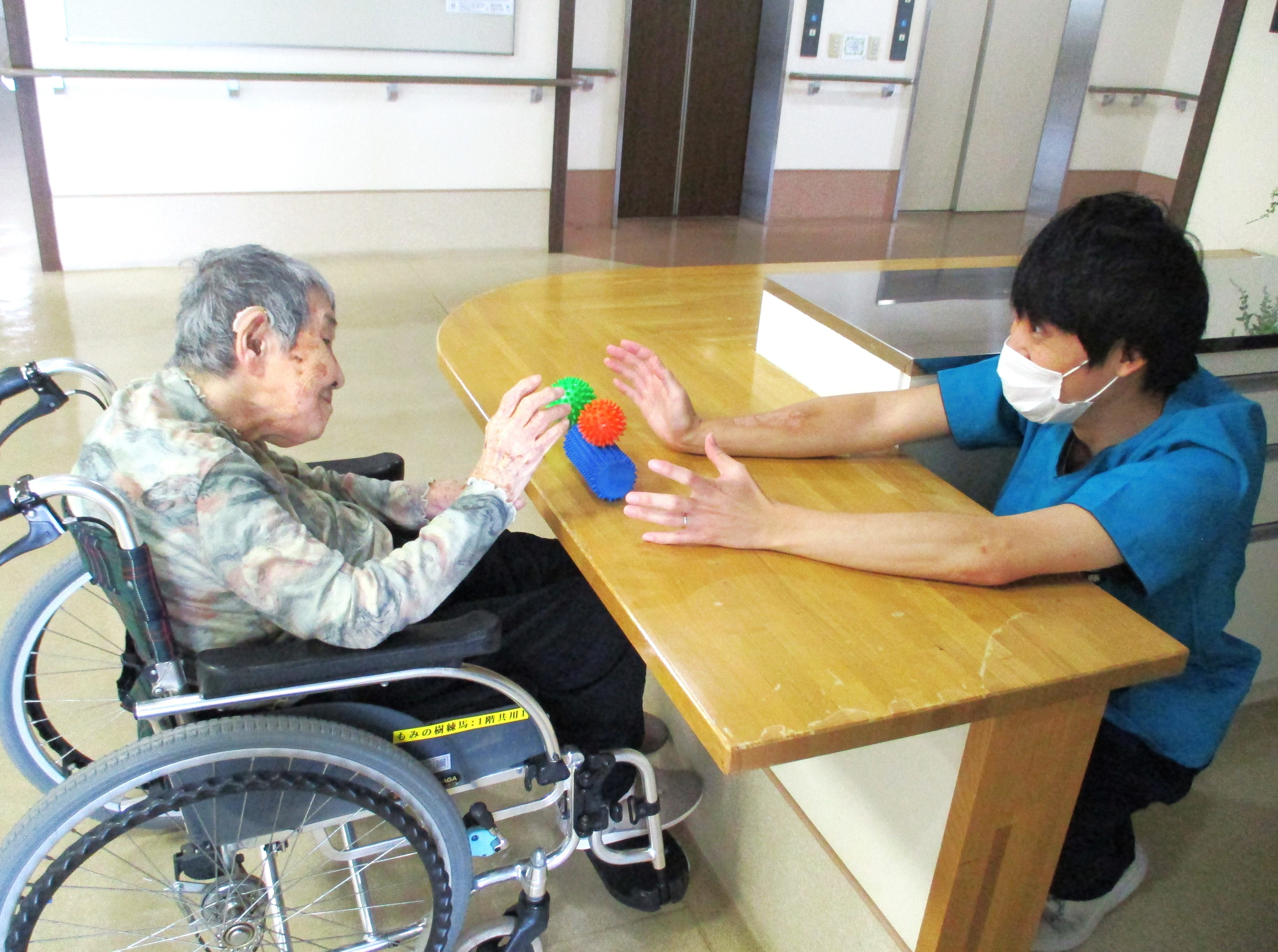 機能訓練の様子