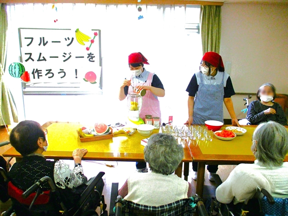 スムージー作り