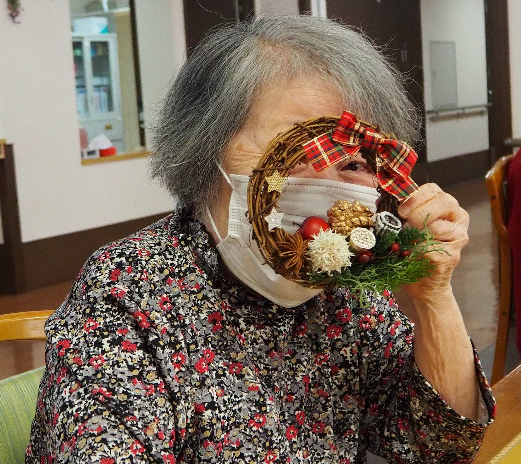 手作りって楽しい～クリスマスリース作り～