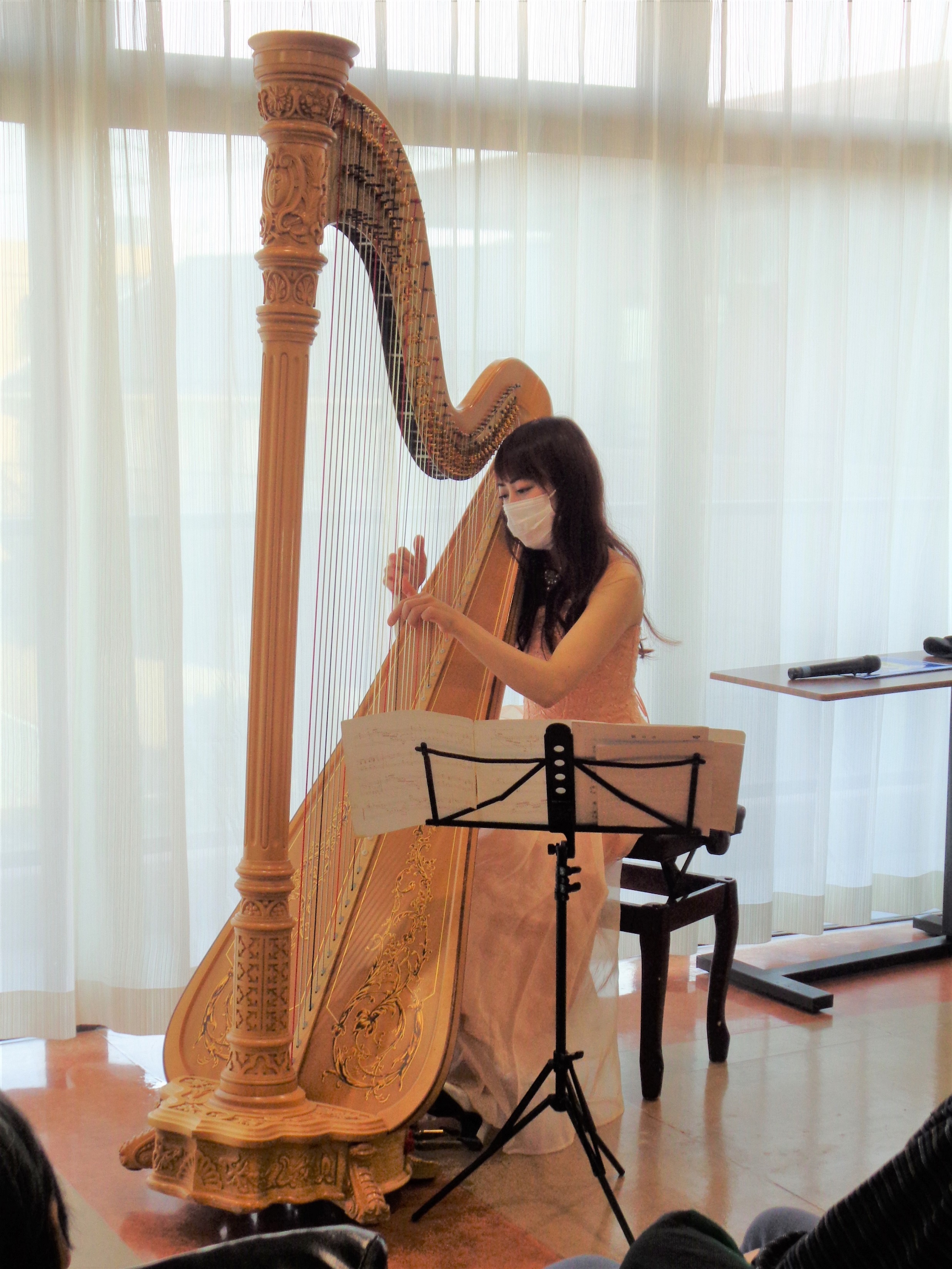 グランドハープ演奏会