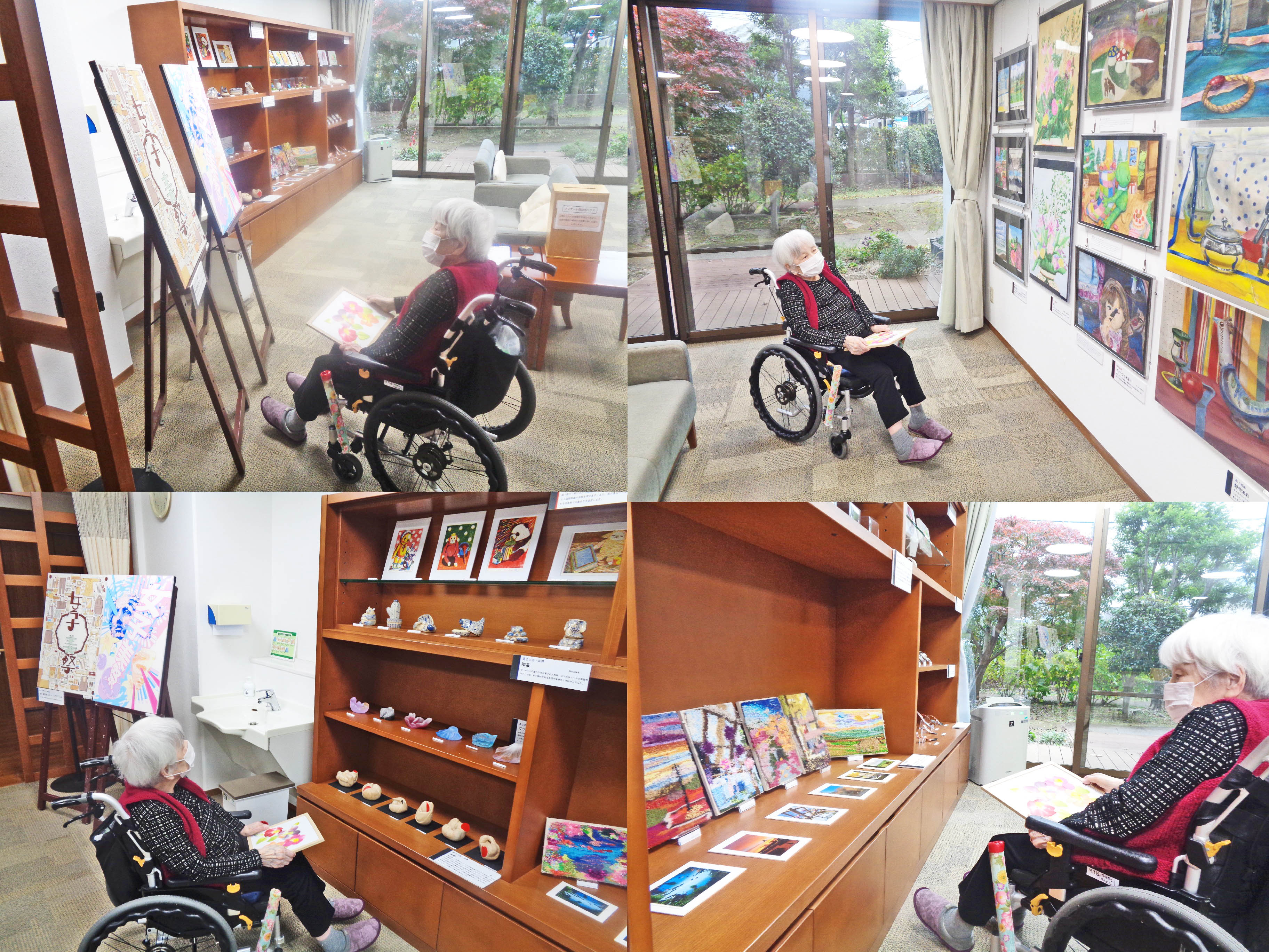 「女子美生がおくるアートの風 展 2025」の鑑賞