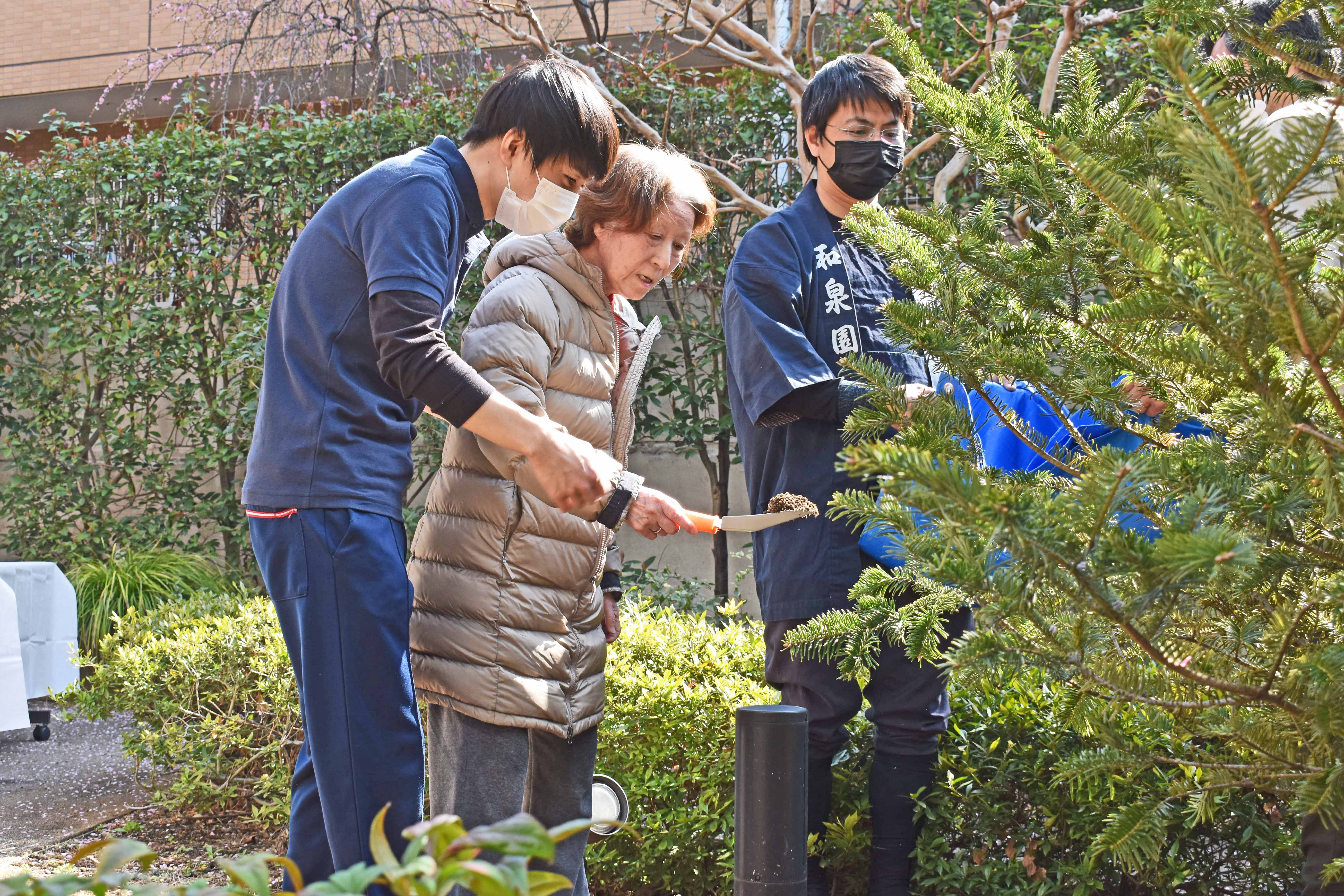 もみの樹・杉並 開設20周年 ～②植樹式～