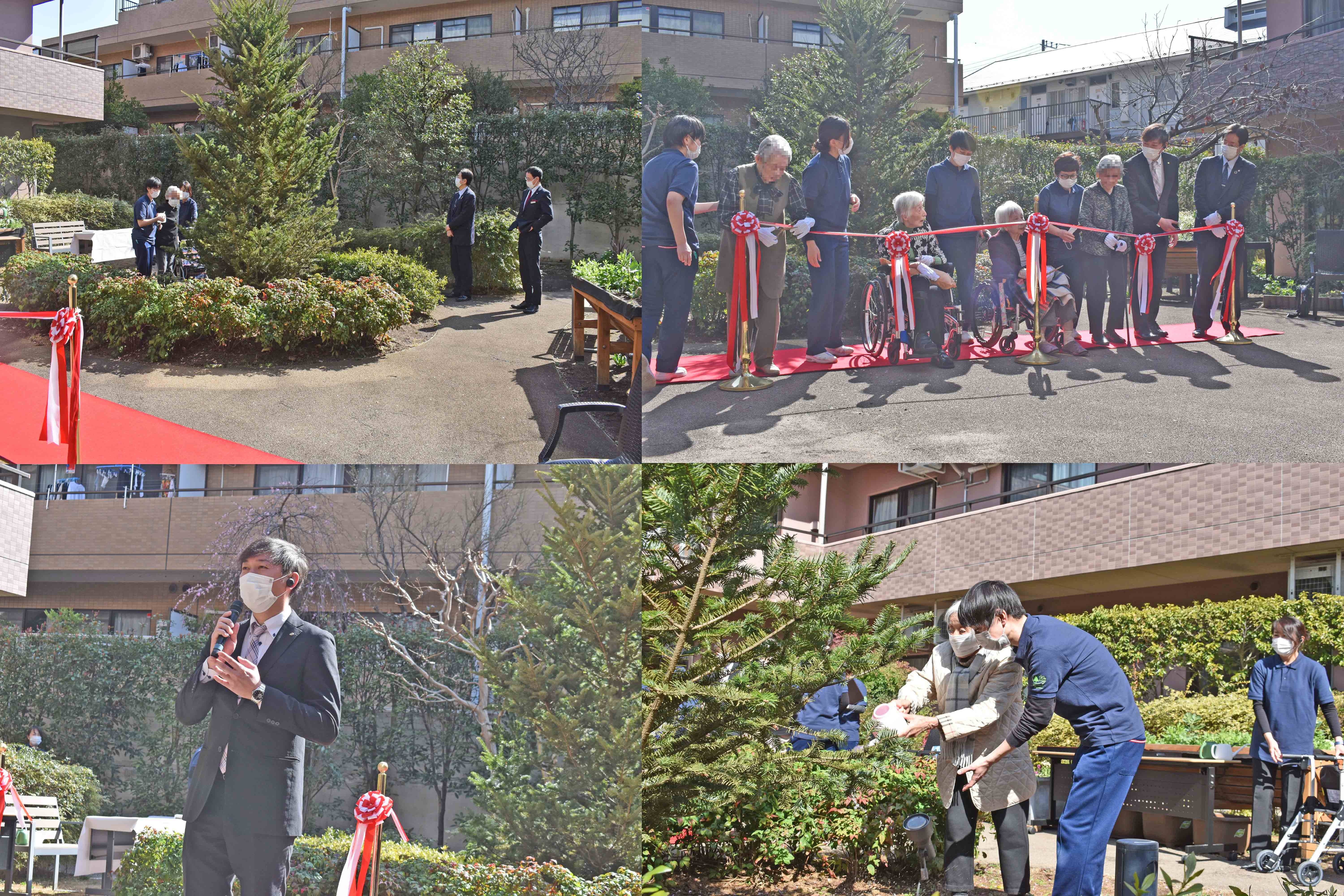 もみの樹・杉並 開設20周年 ～②植樹式～