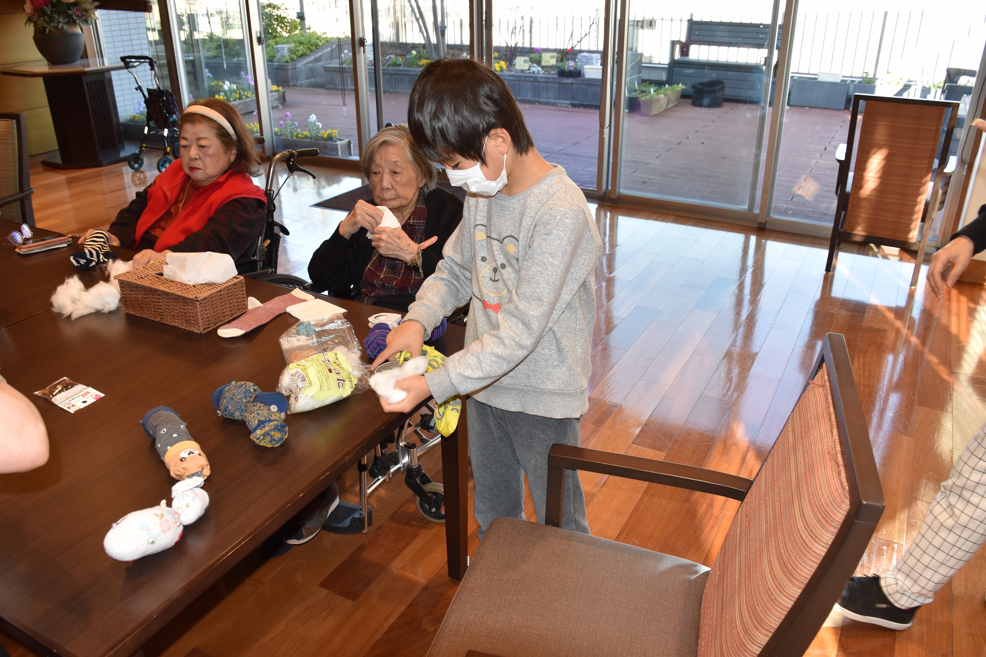 地域のお子さんとの交流