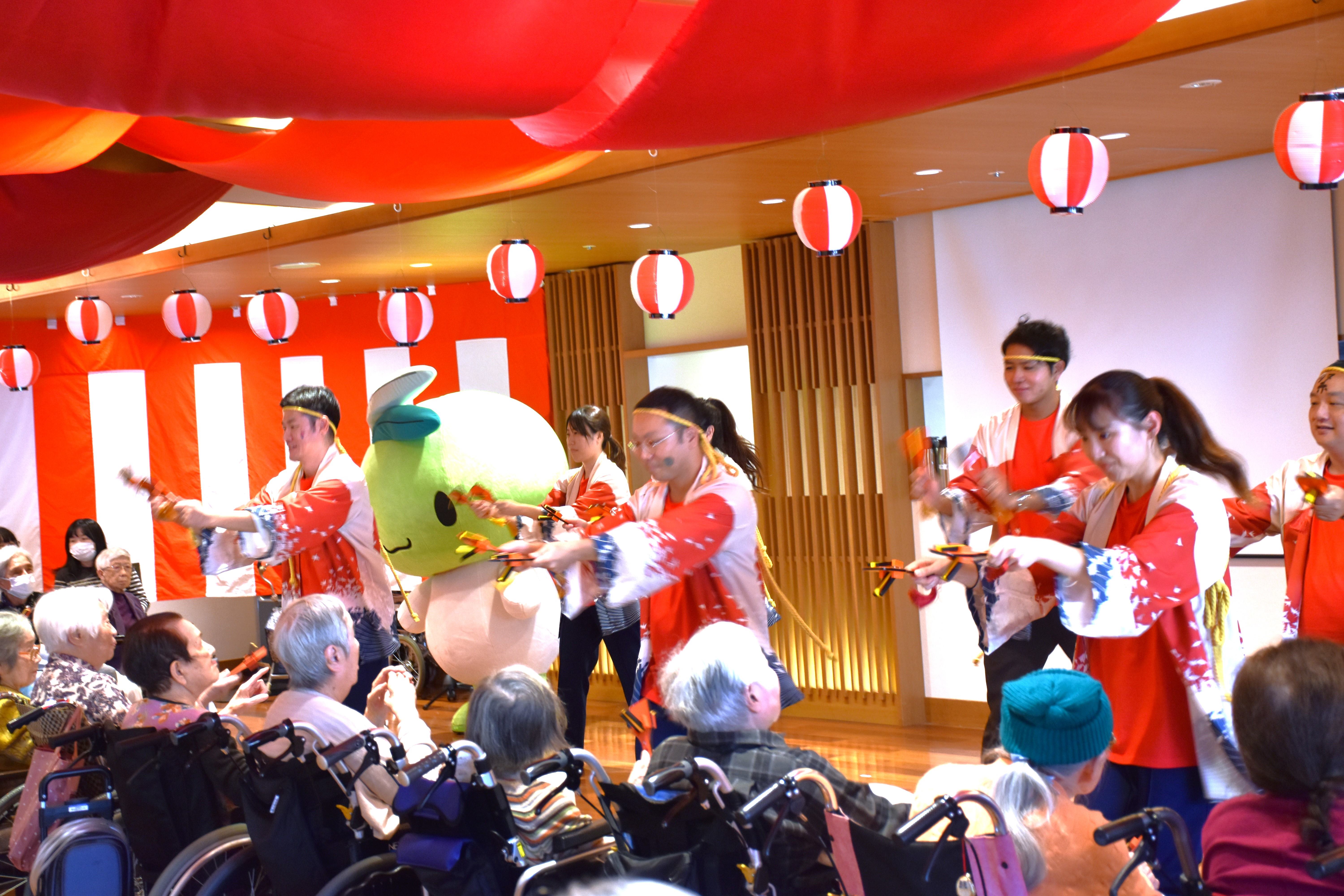 もみの樹祭り・パフォーマンス