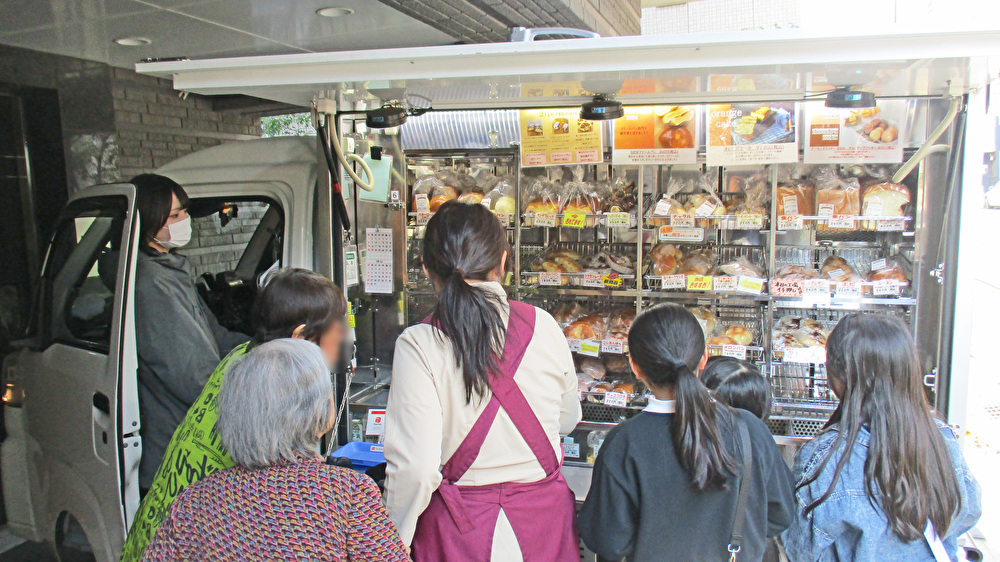 パンの移動販売