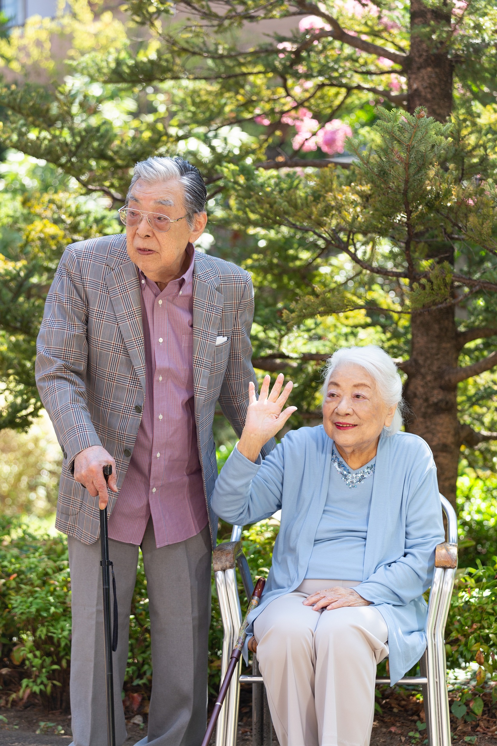笑顔と共に