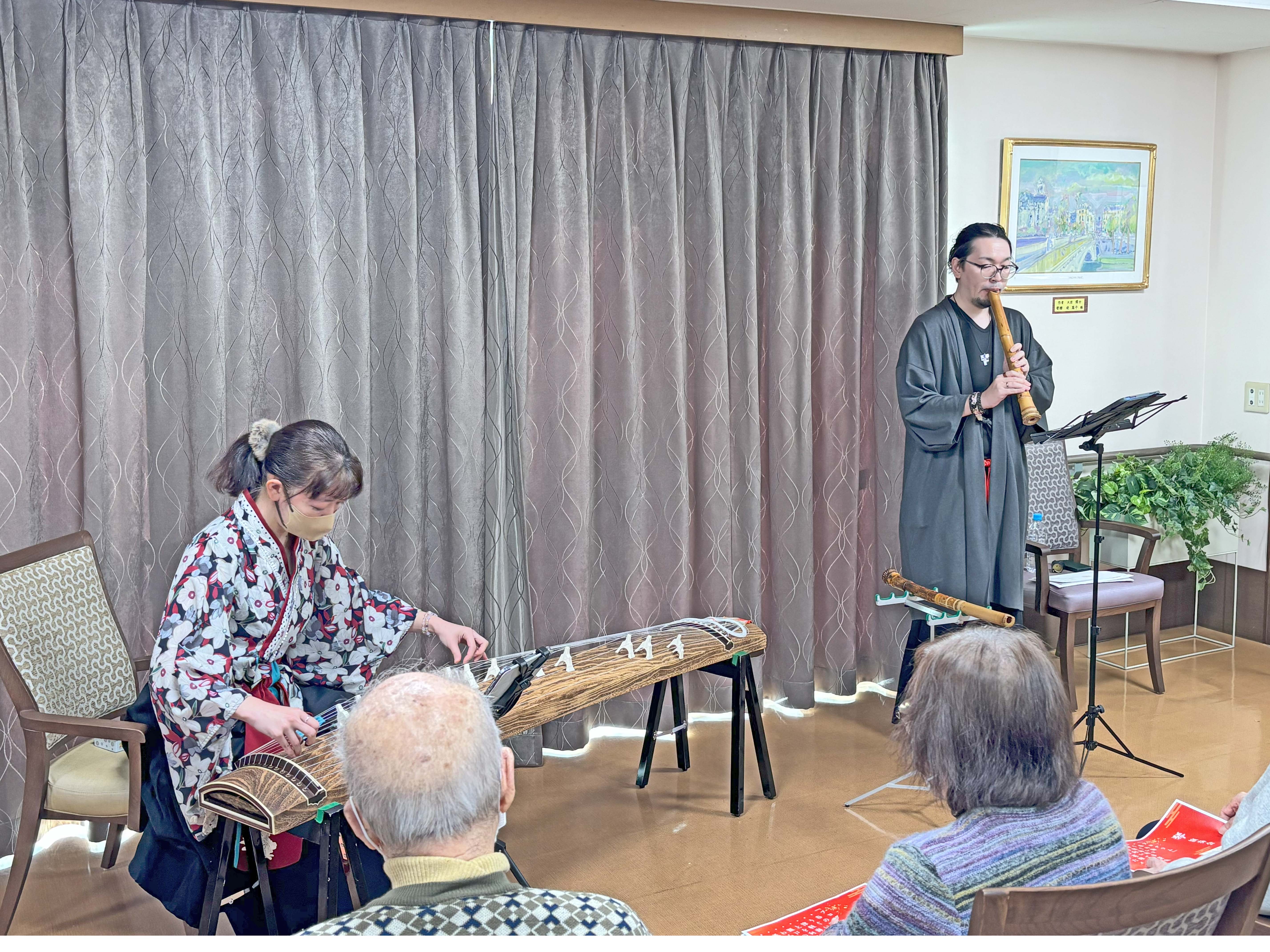 新年　琴演奏会