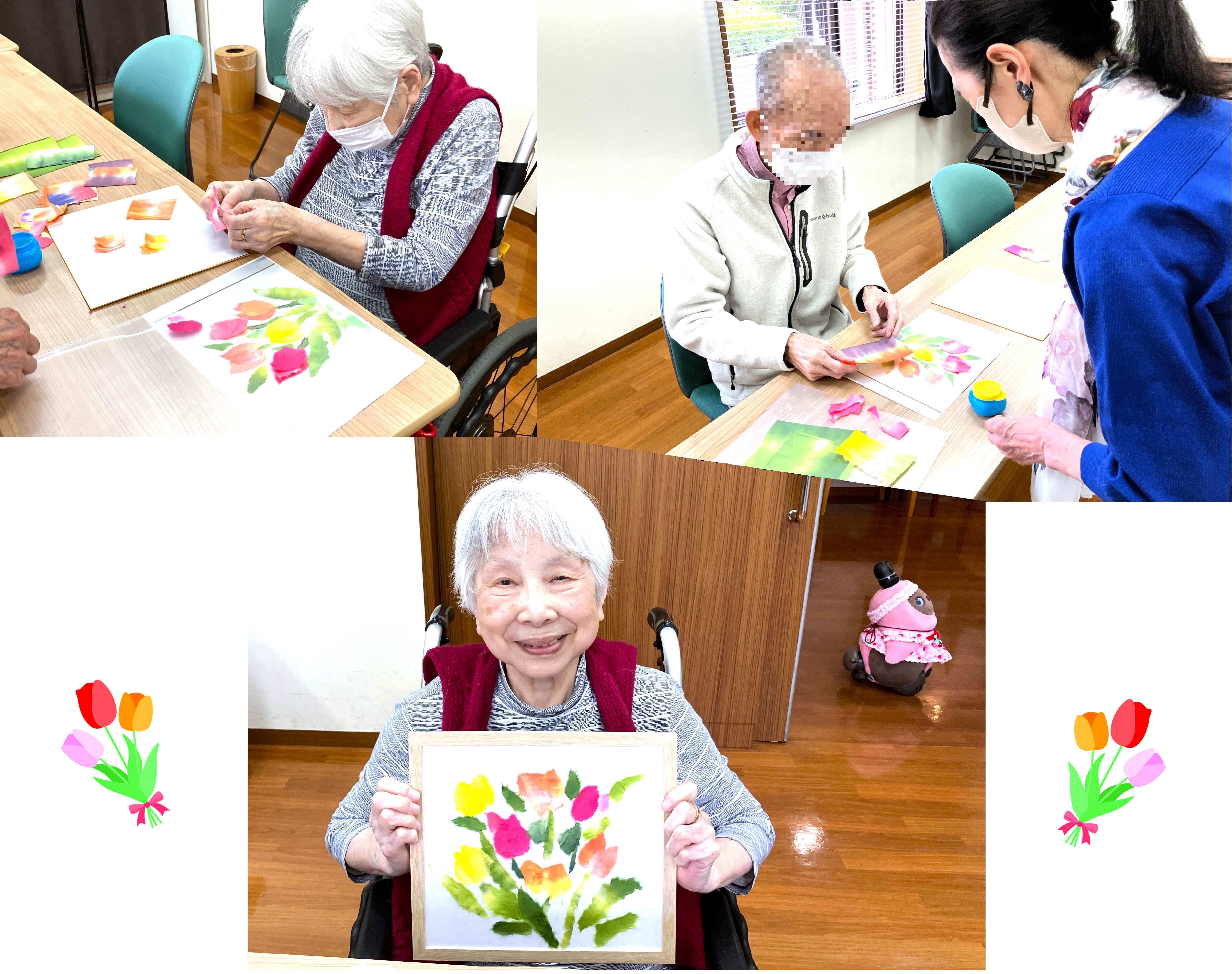 もみの樹・杉並の日常とちぎり絵サークル