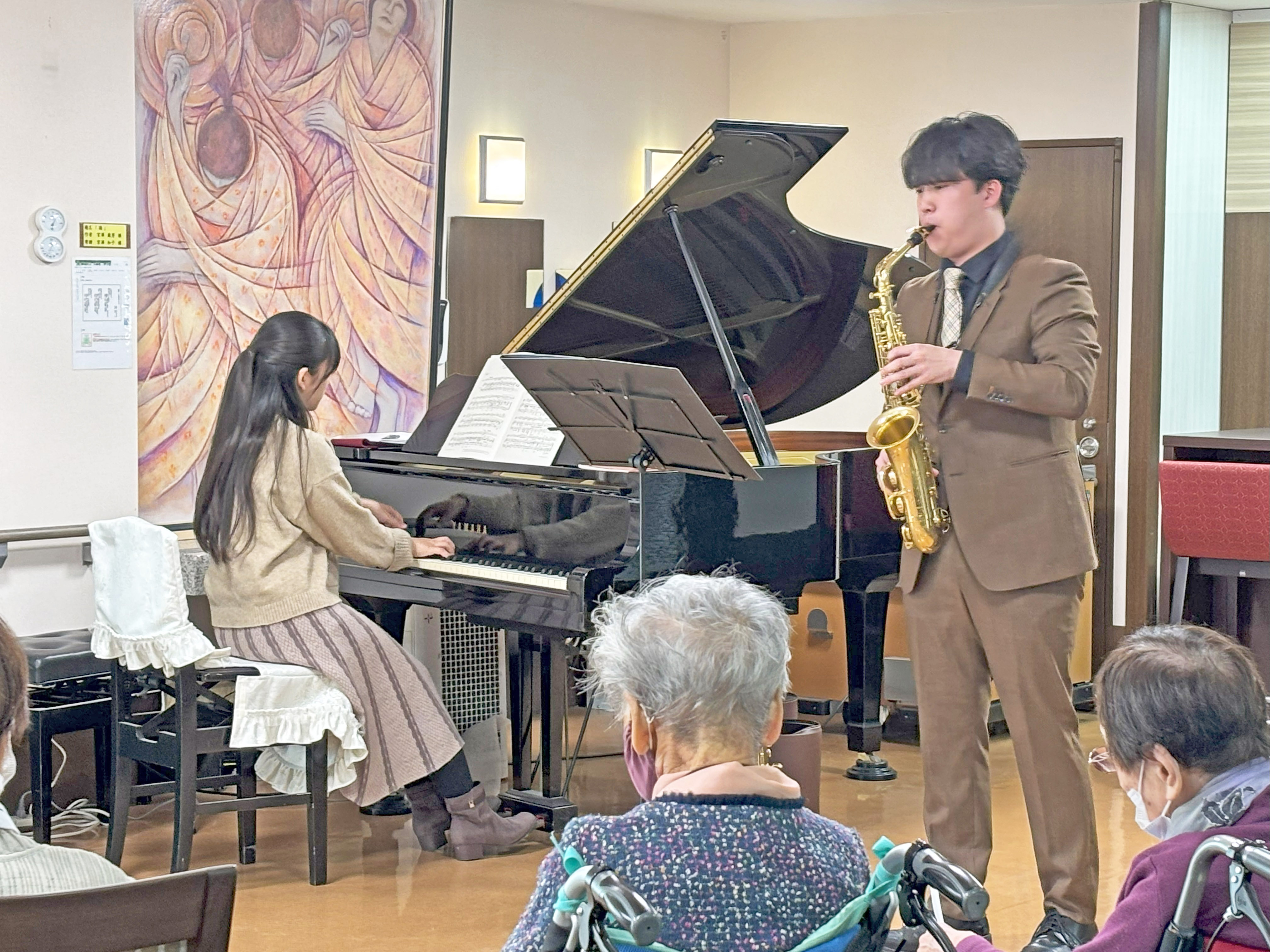 サクソフォン＆ピアノのコンサート