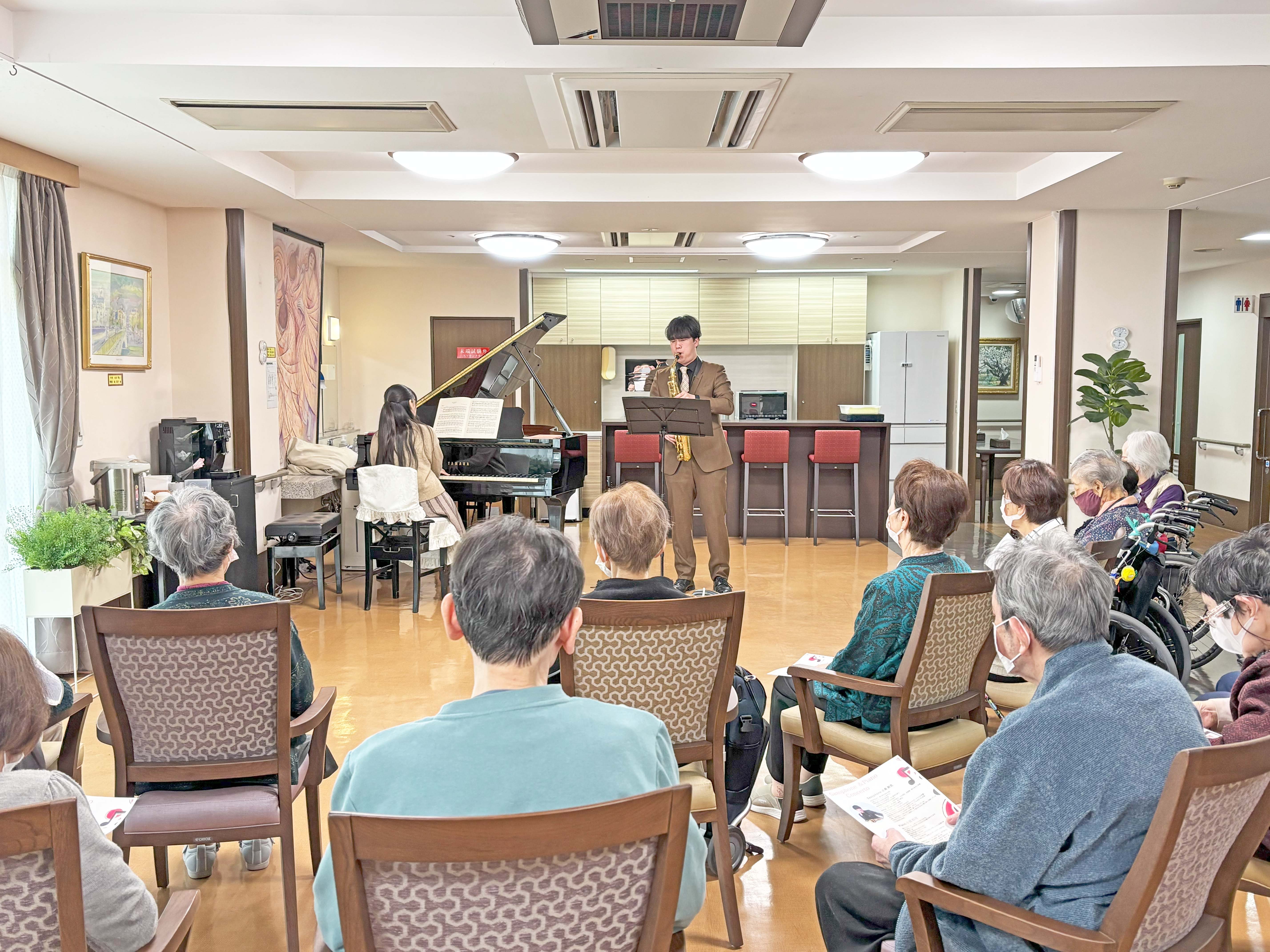 サクソフォン＆ピアノのコンサート