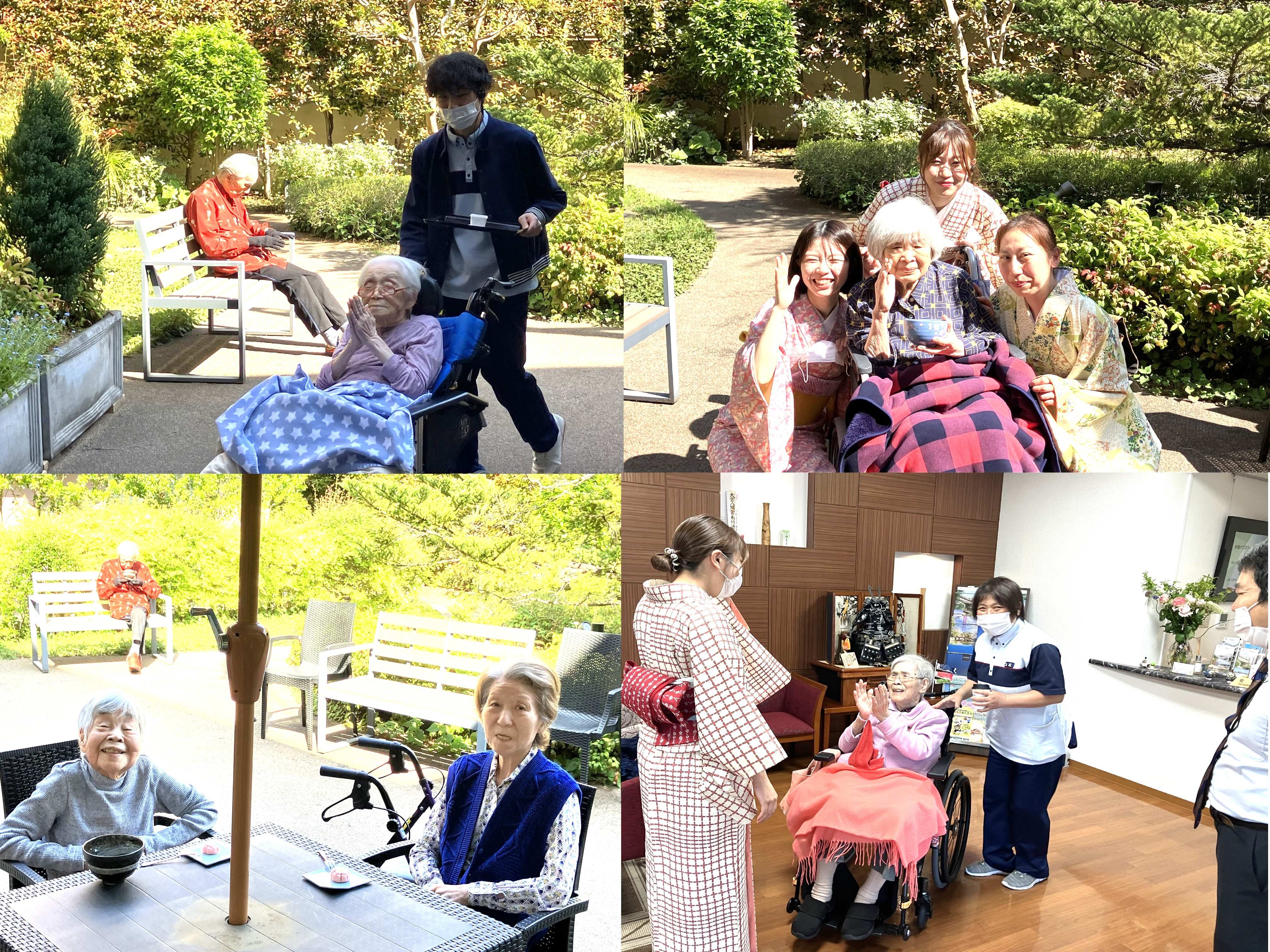 新緑のお茶会
