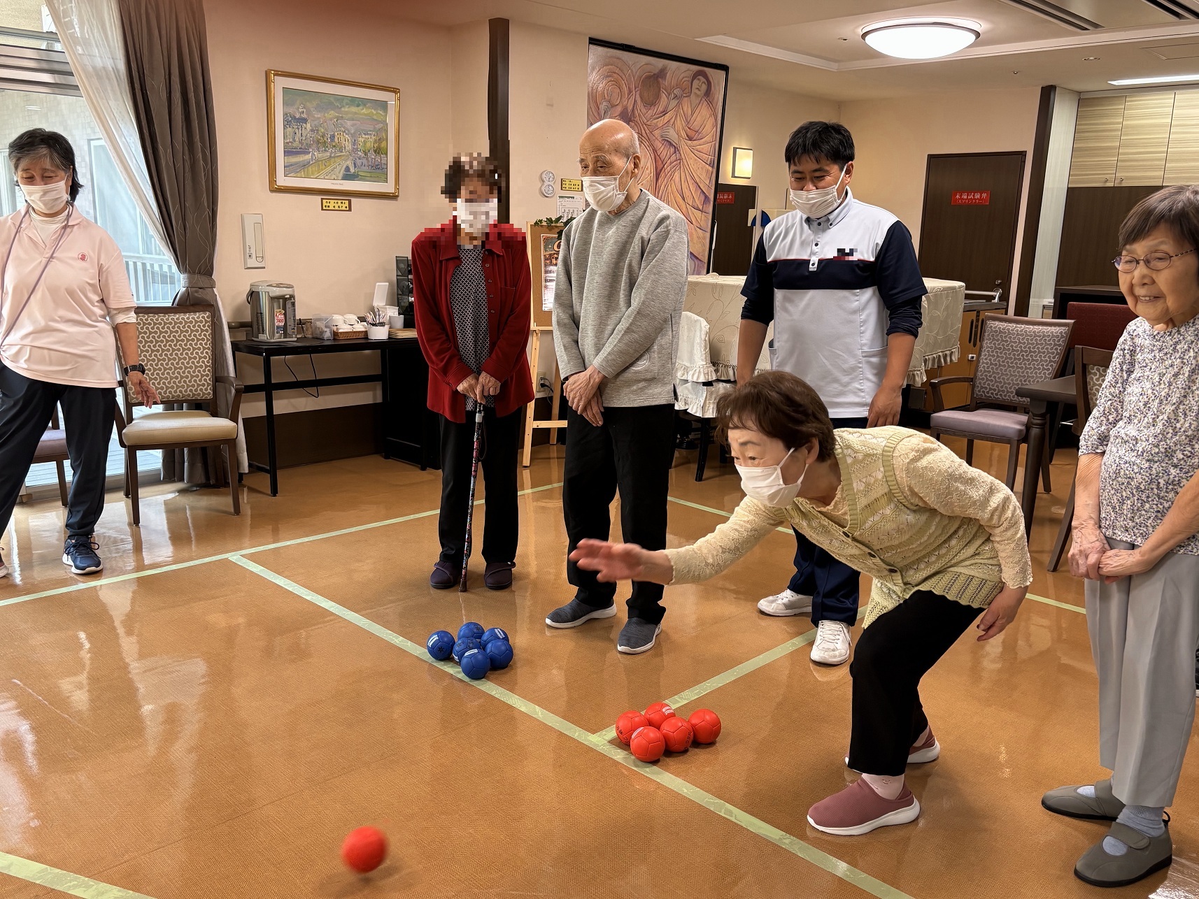 「ボッチャ」初開催