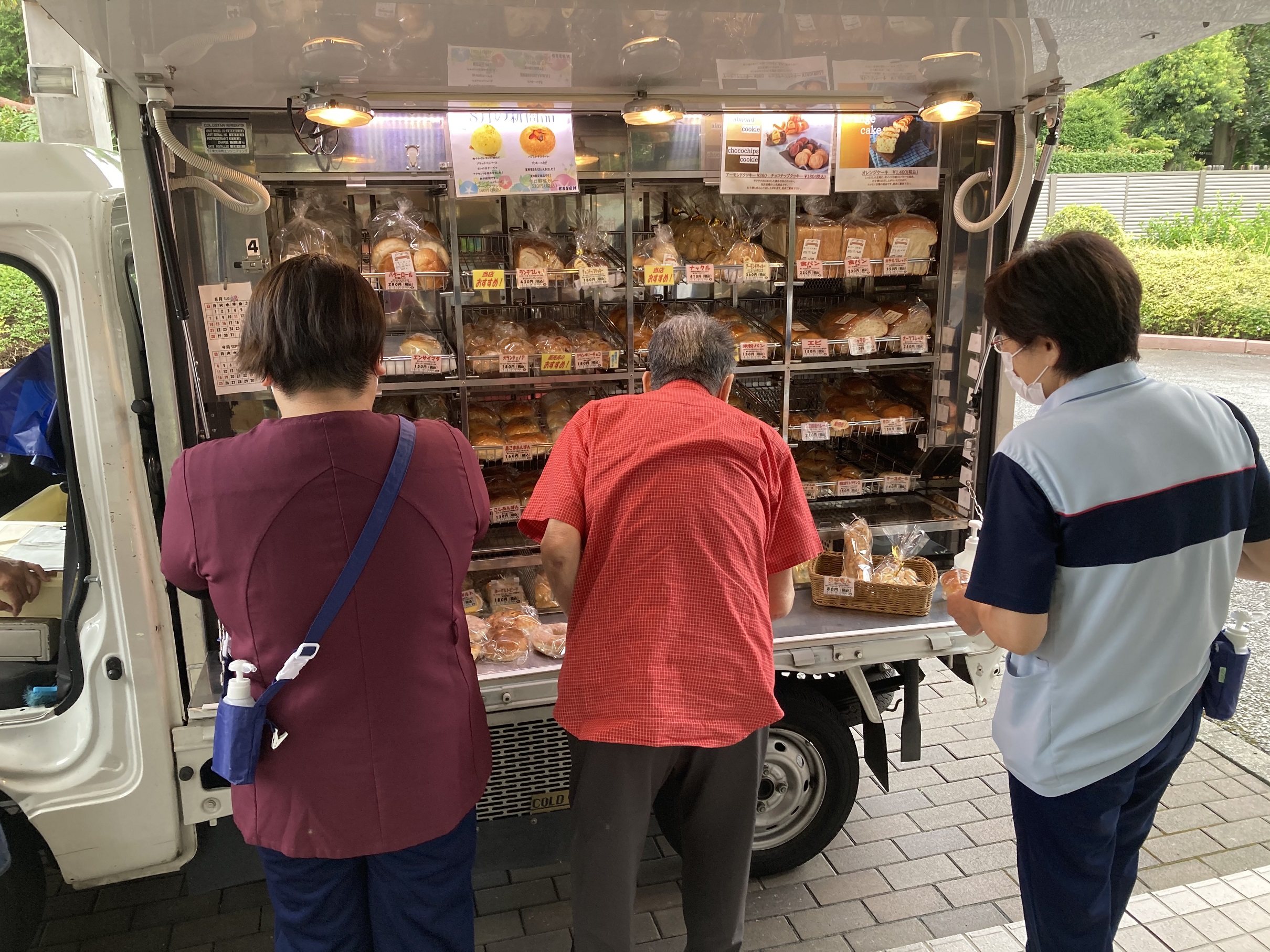 訪問パン屋