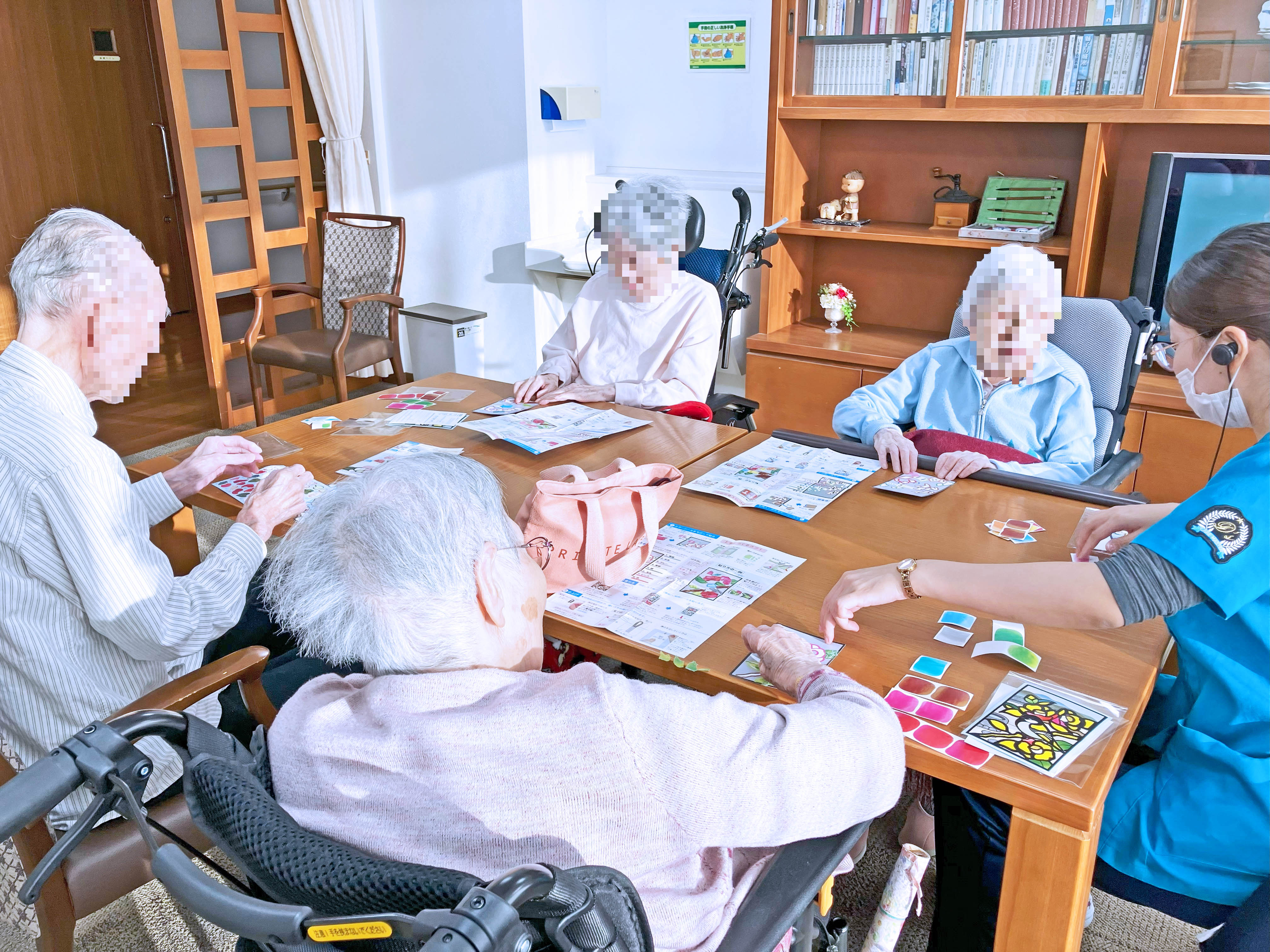 冬季の創作アクティビティプログラム