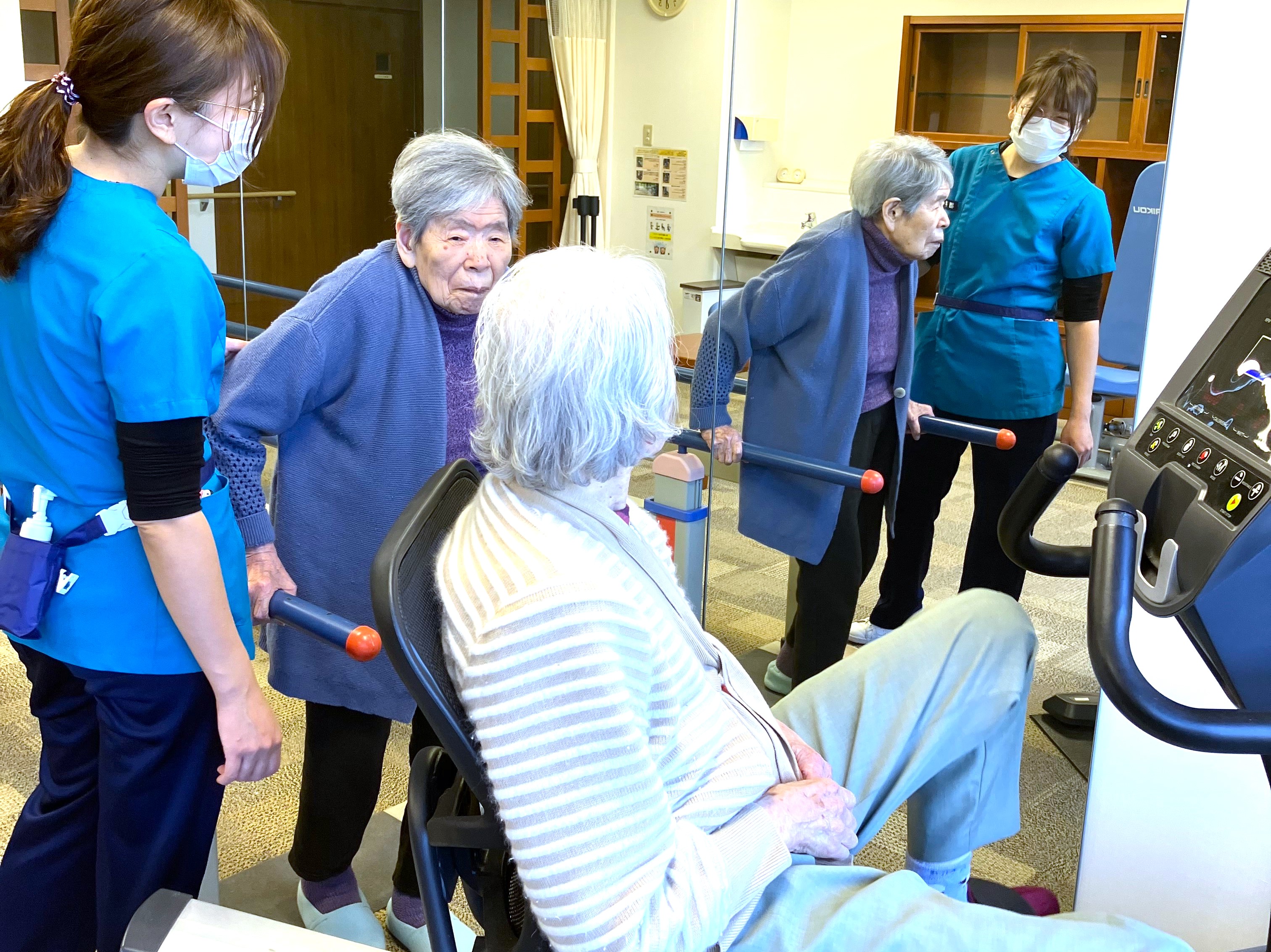 日々のリハビリ訓練