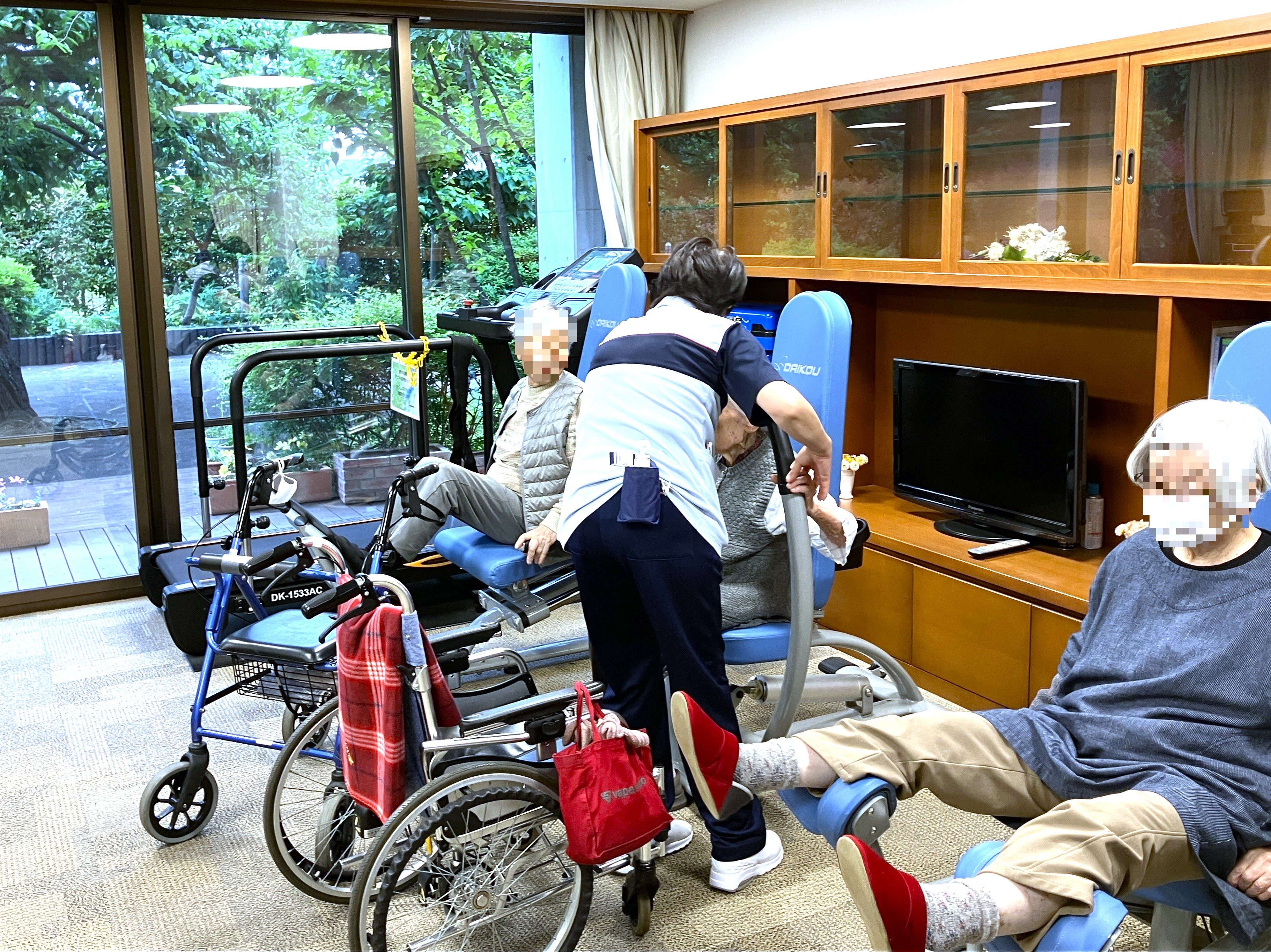 活気溢れるトレーニングルーム