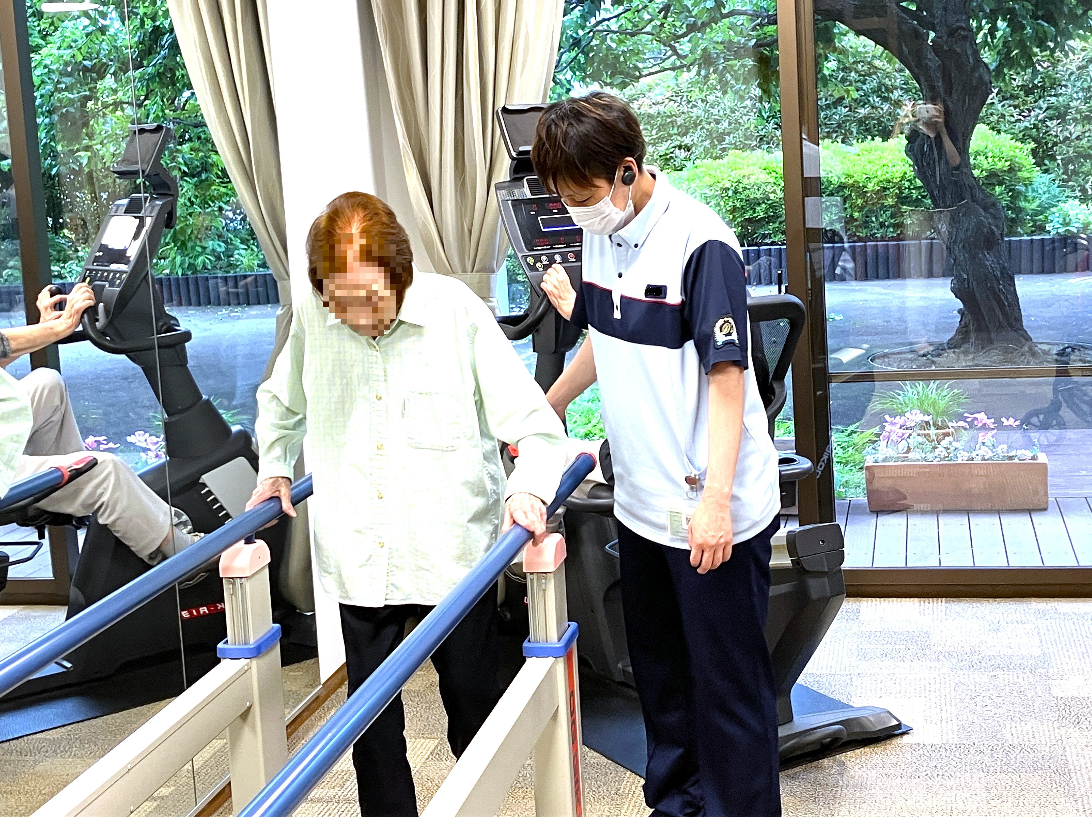 活気溢れるトレーニングルーム