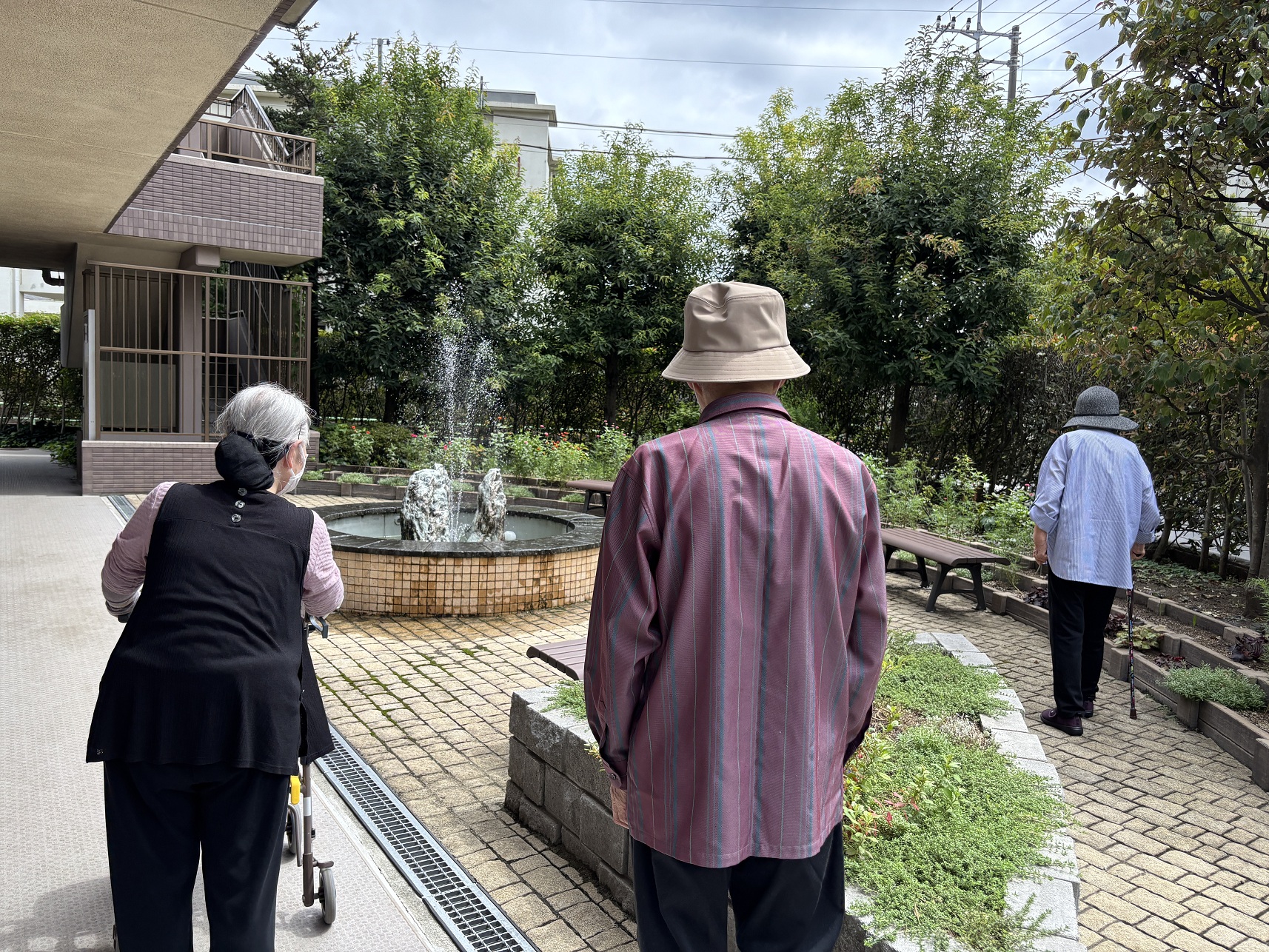 庭園散歩