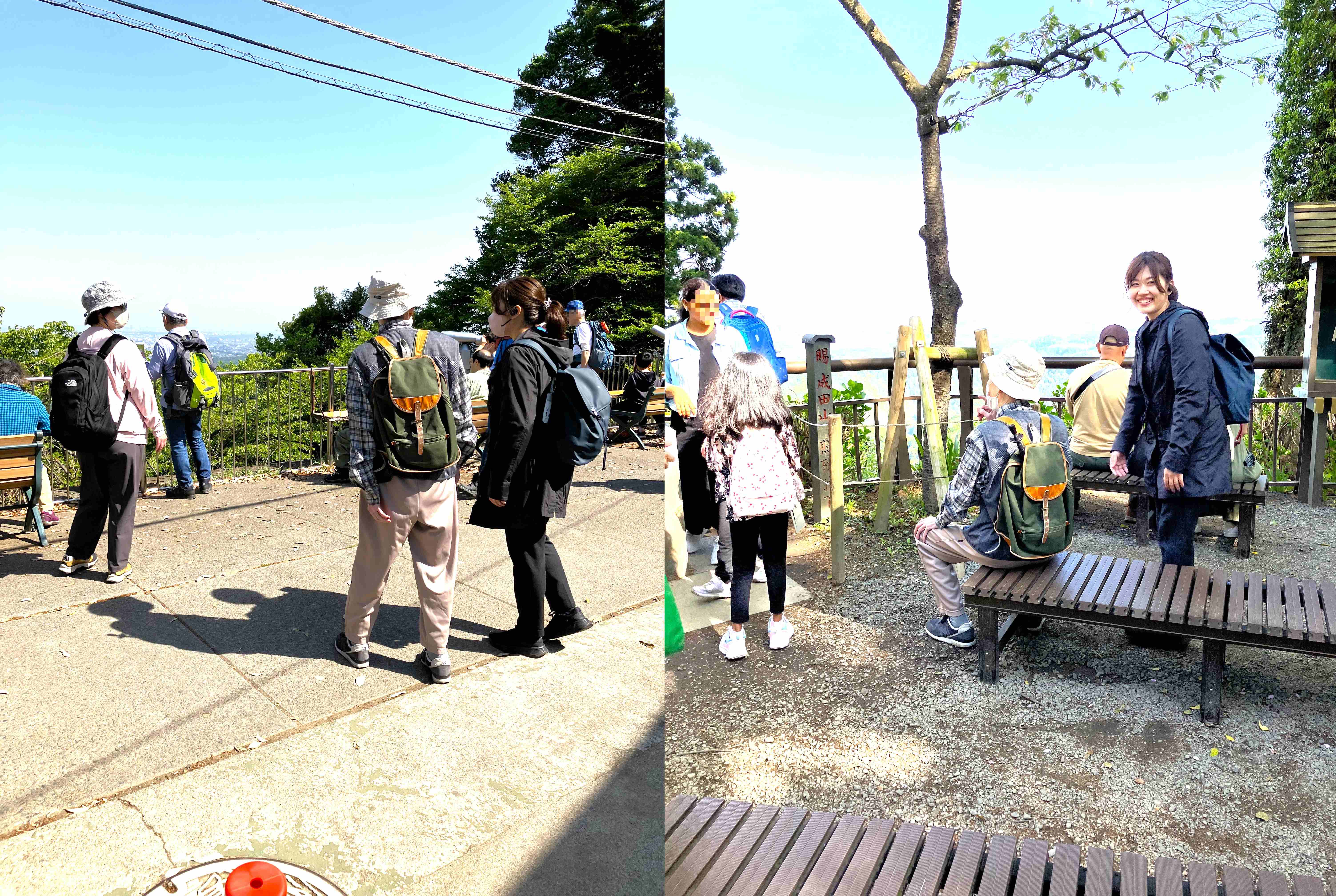 山登りがお好きなご入居者の高尾山登山