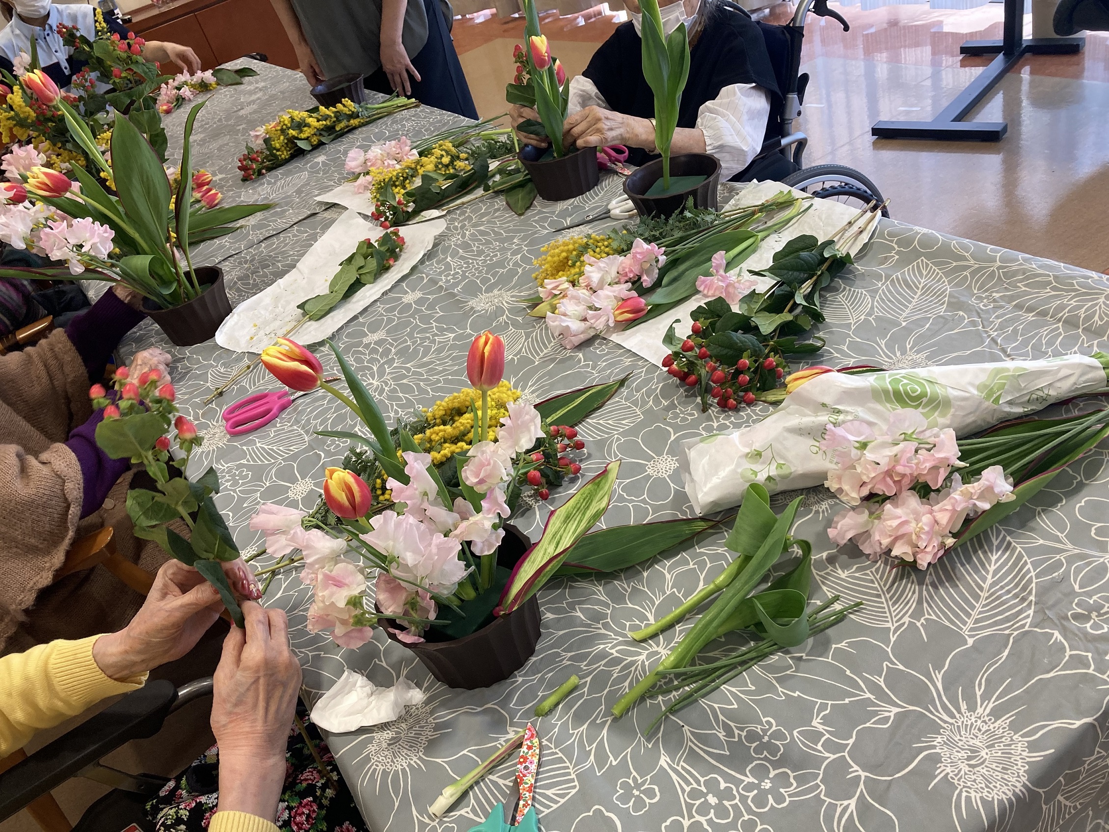 フラワーアレンジメント