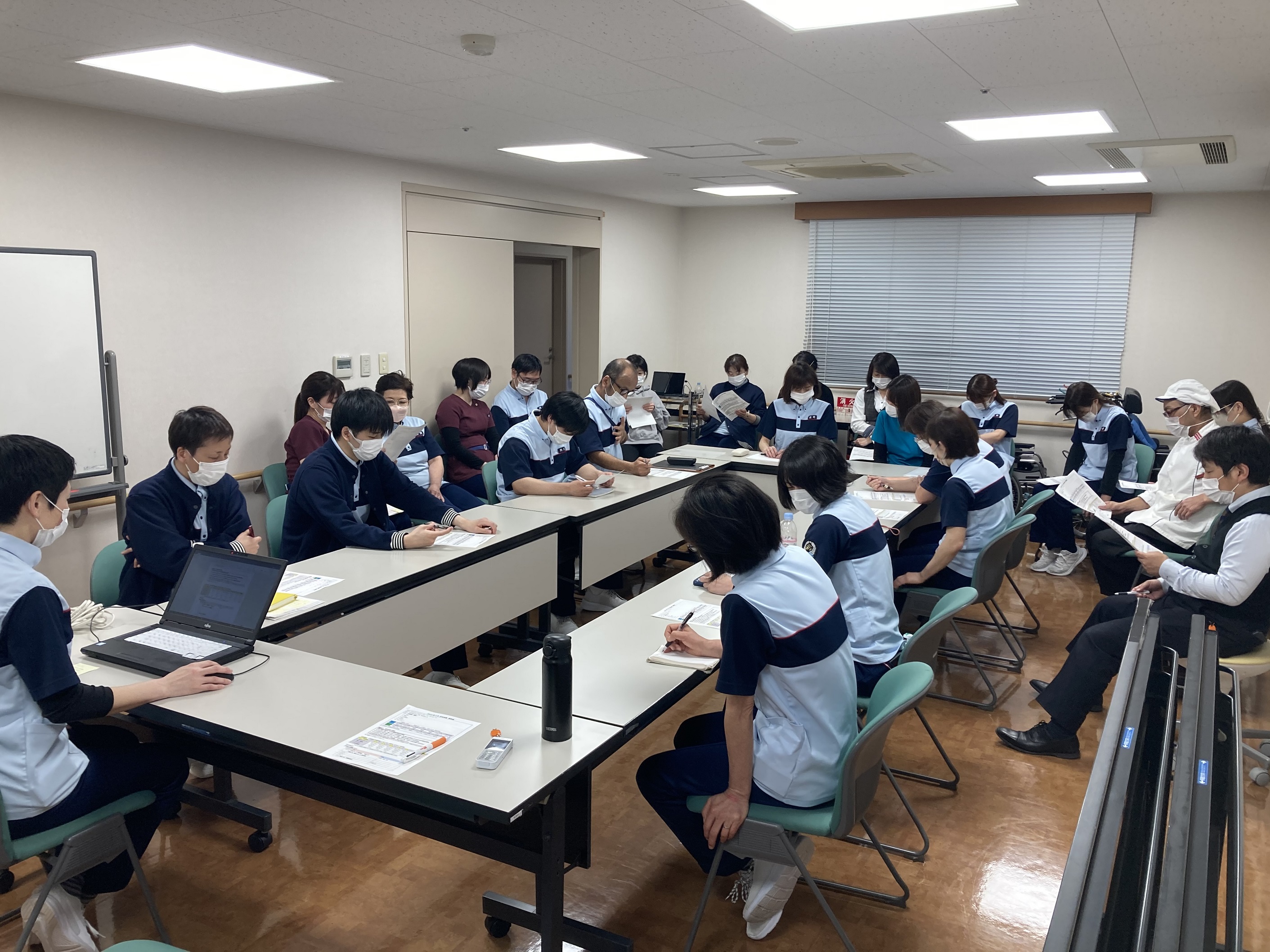 今期最後の全体会議