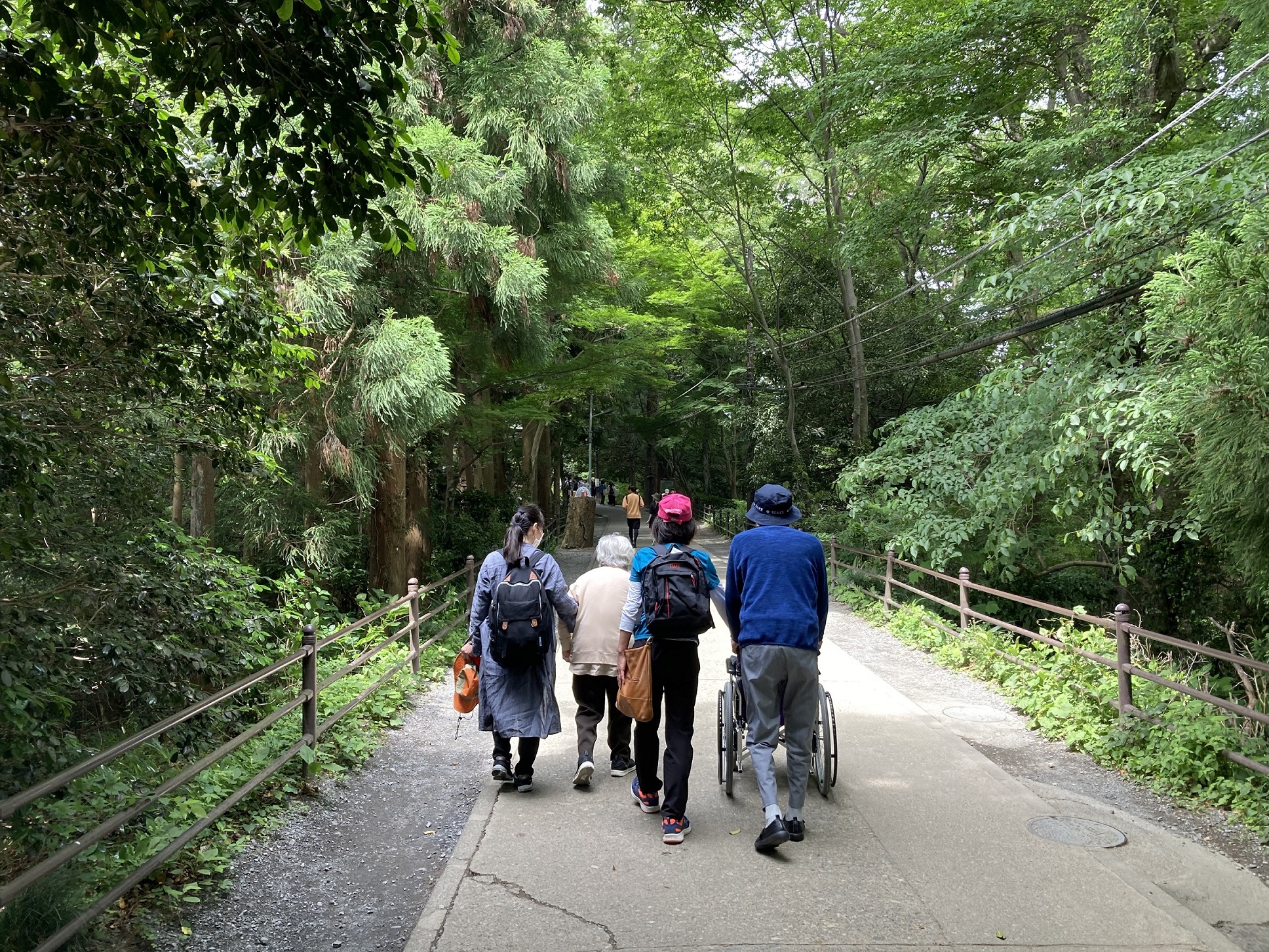 夢の実現（高尾山登山）