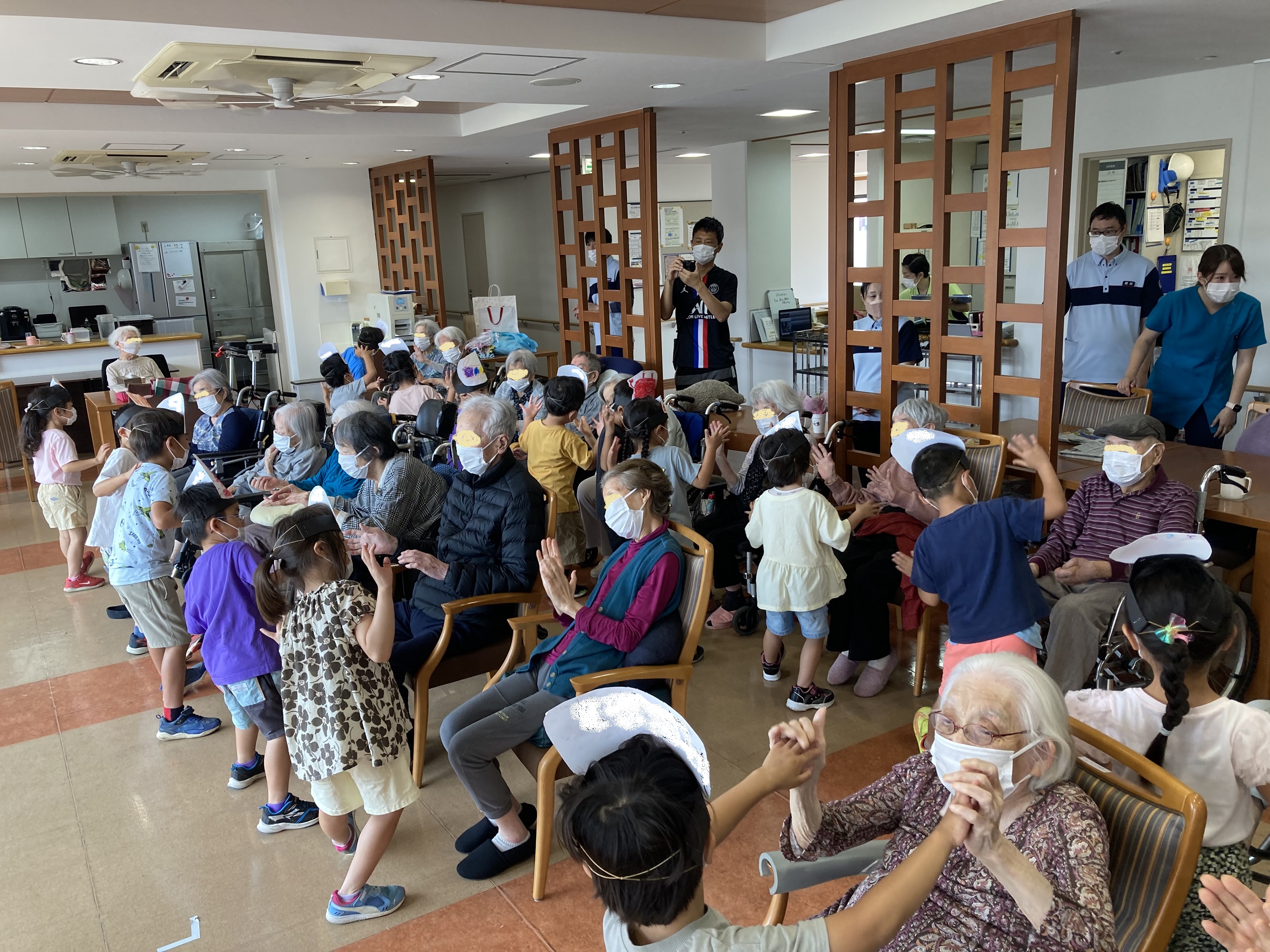くまの幼稚園 園児交流会