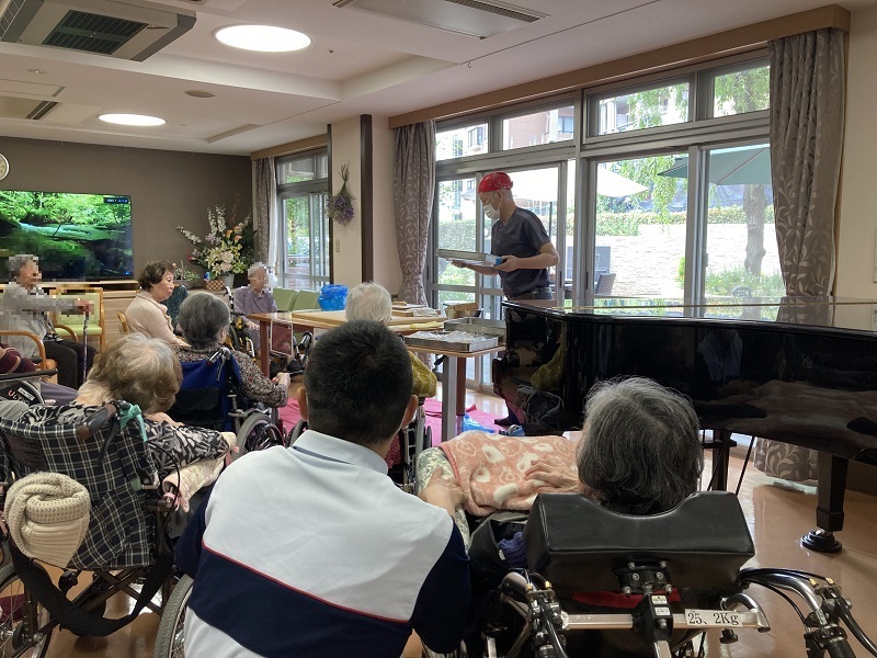 そば打ち実演会