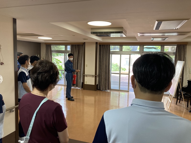 防災訓練を実施しました
