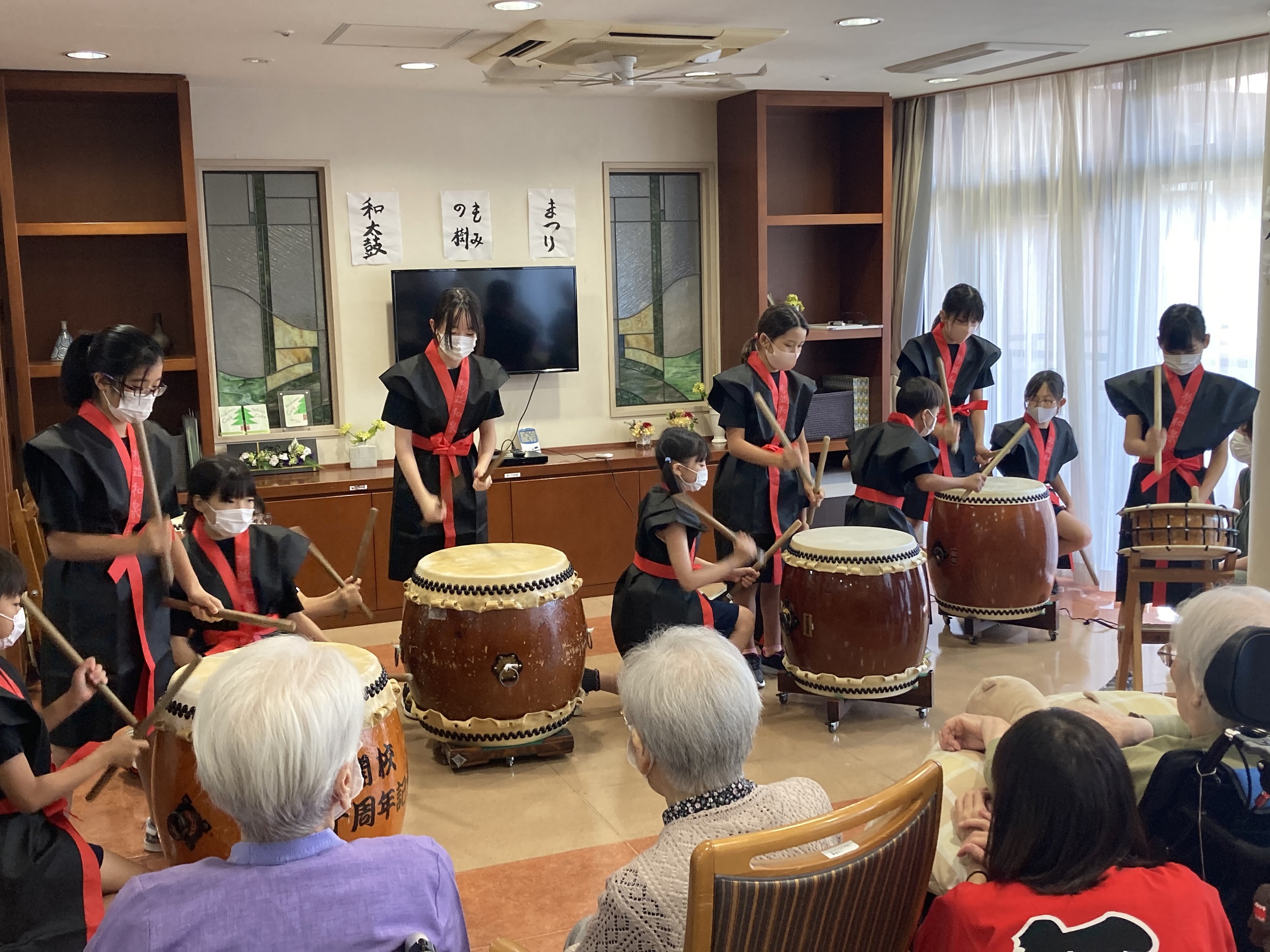もみの樹祭り③ 和太鼓編