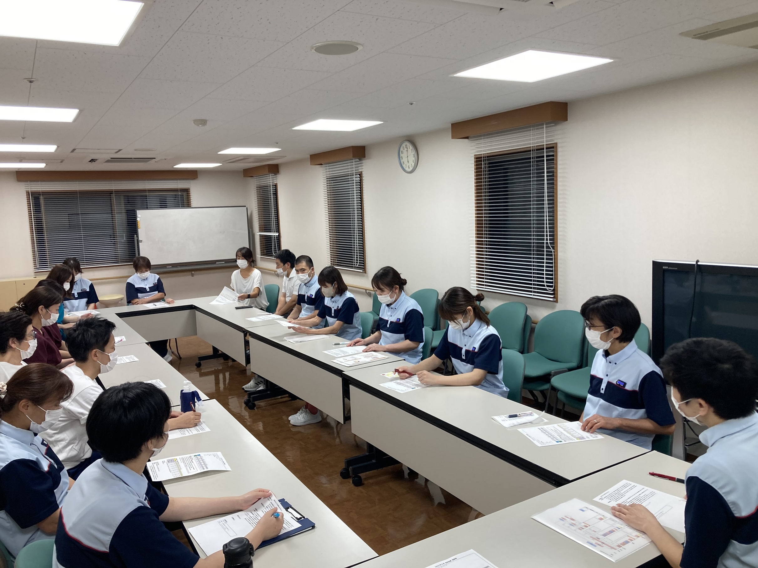 上期最後の全体会議
