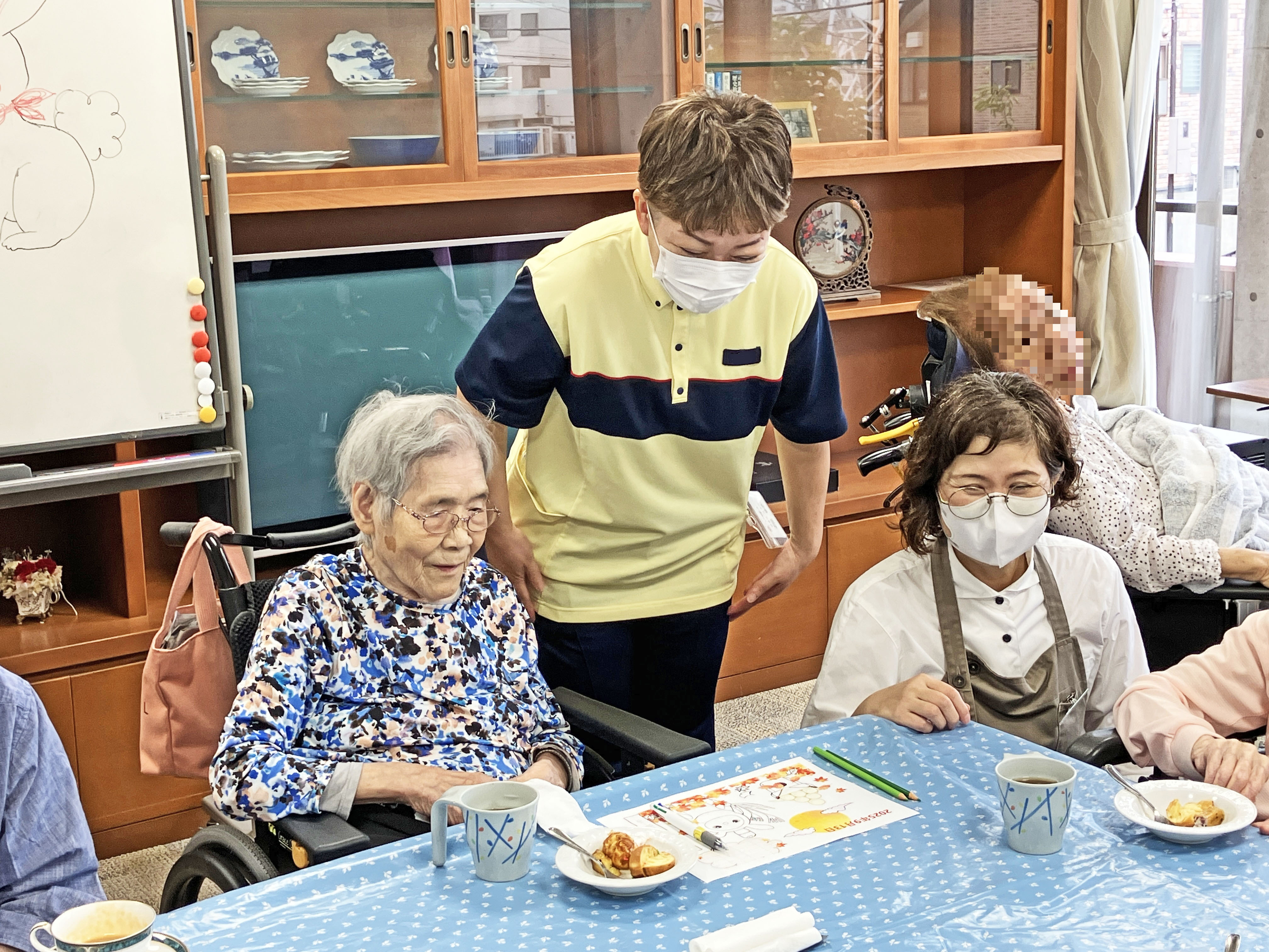 お月見おやつレクリエーション