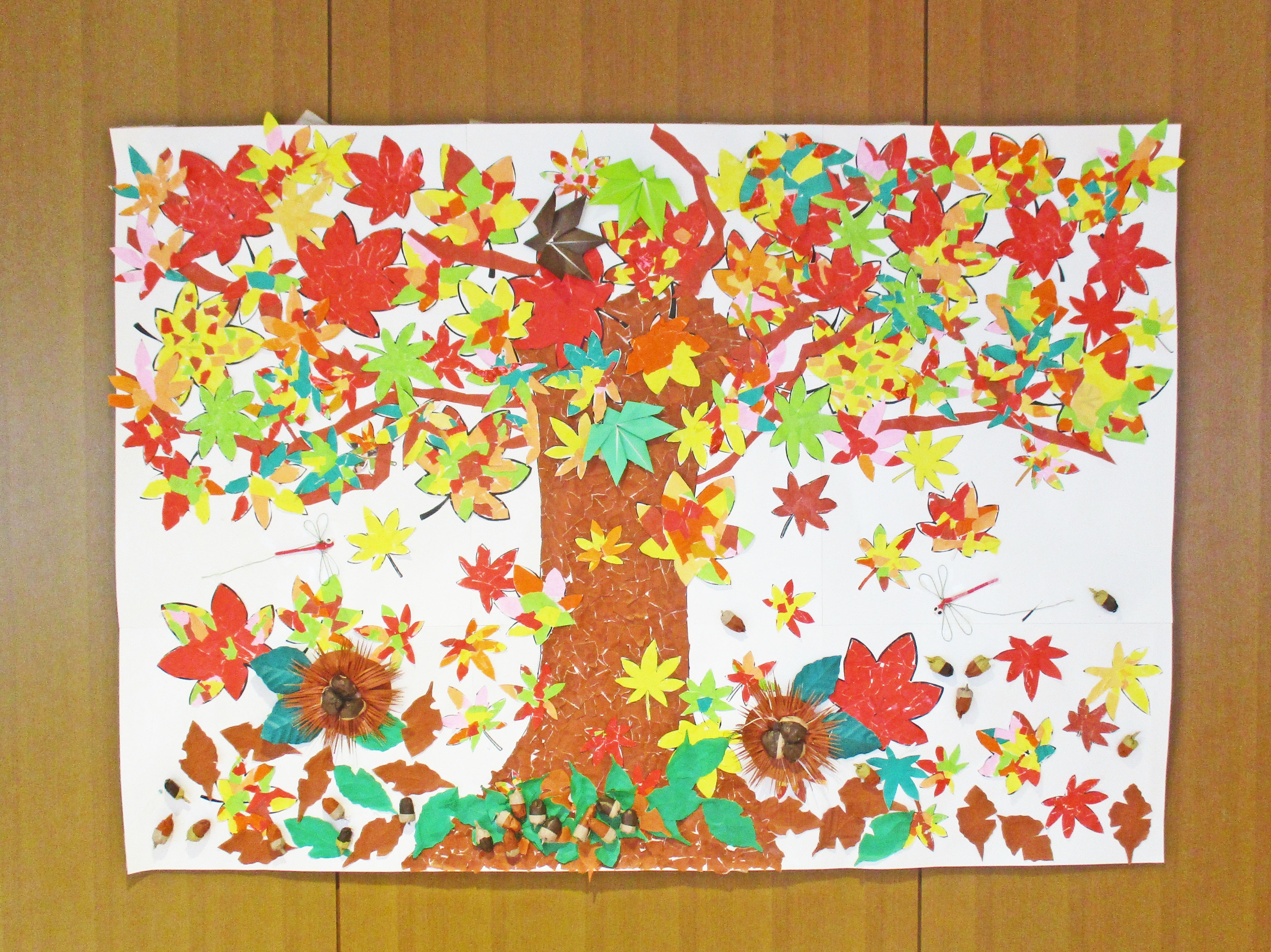 １０月の壁飾り