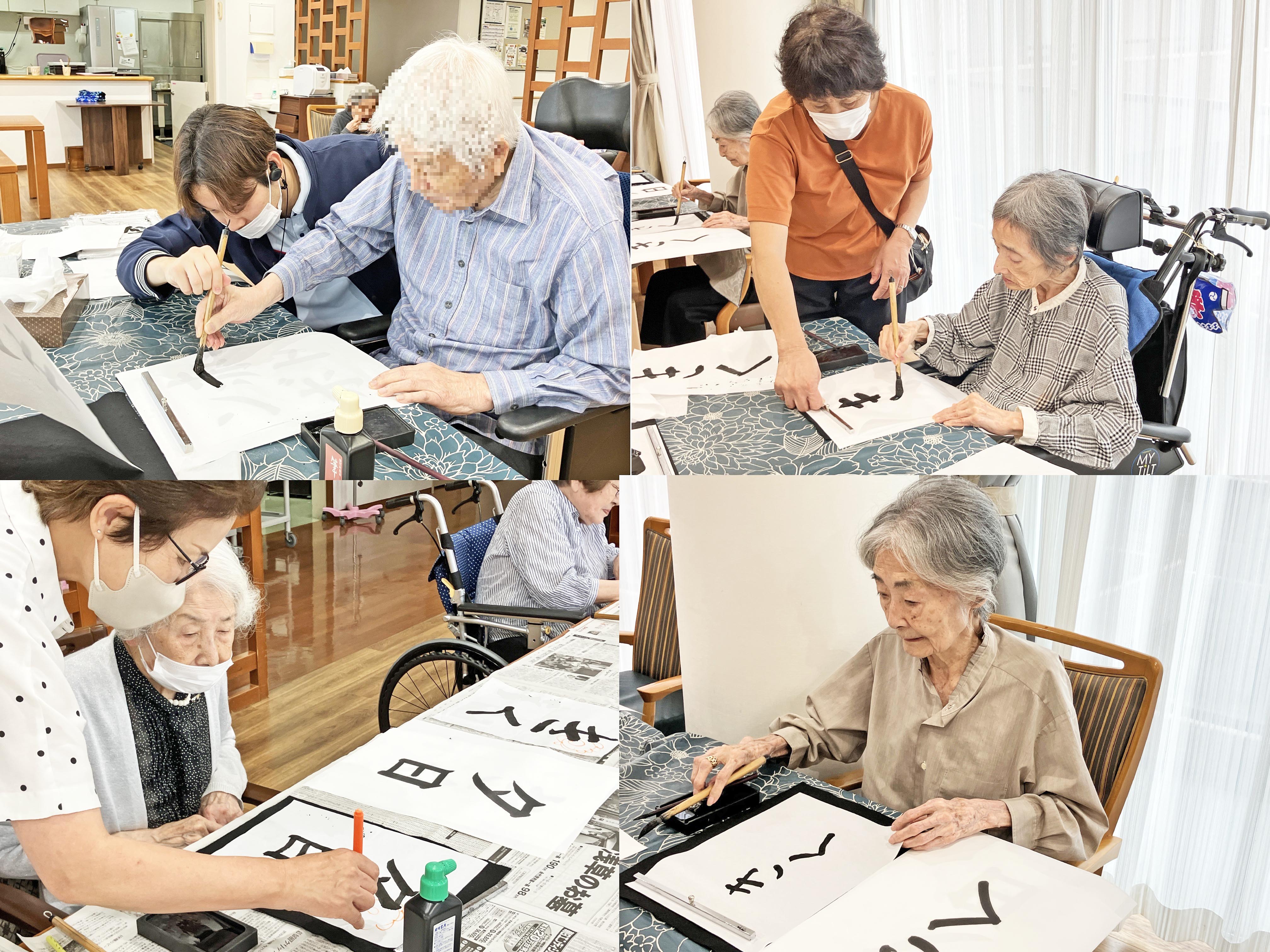 １０月の書道サークル