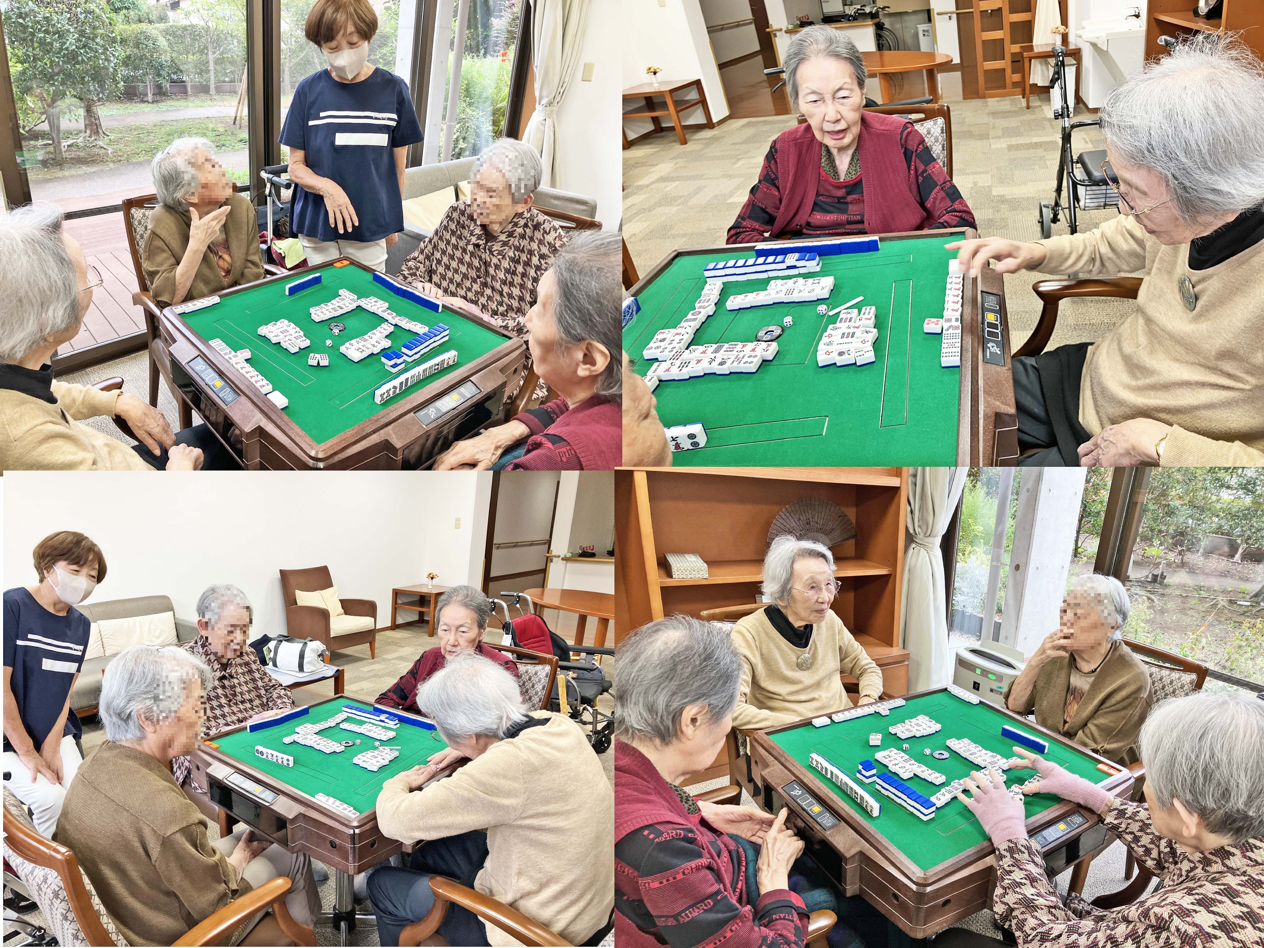 とある日の健康麻雀会