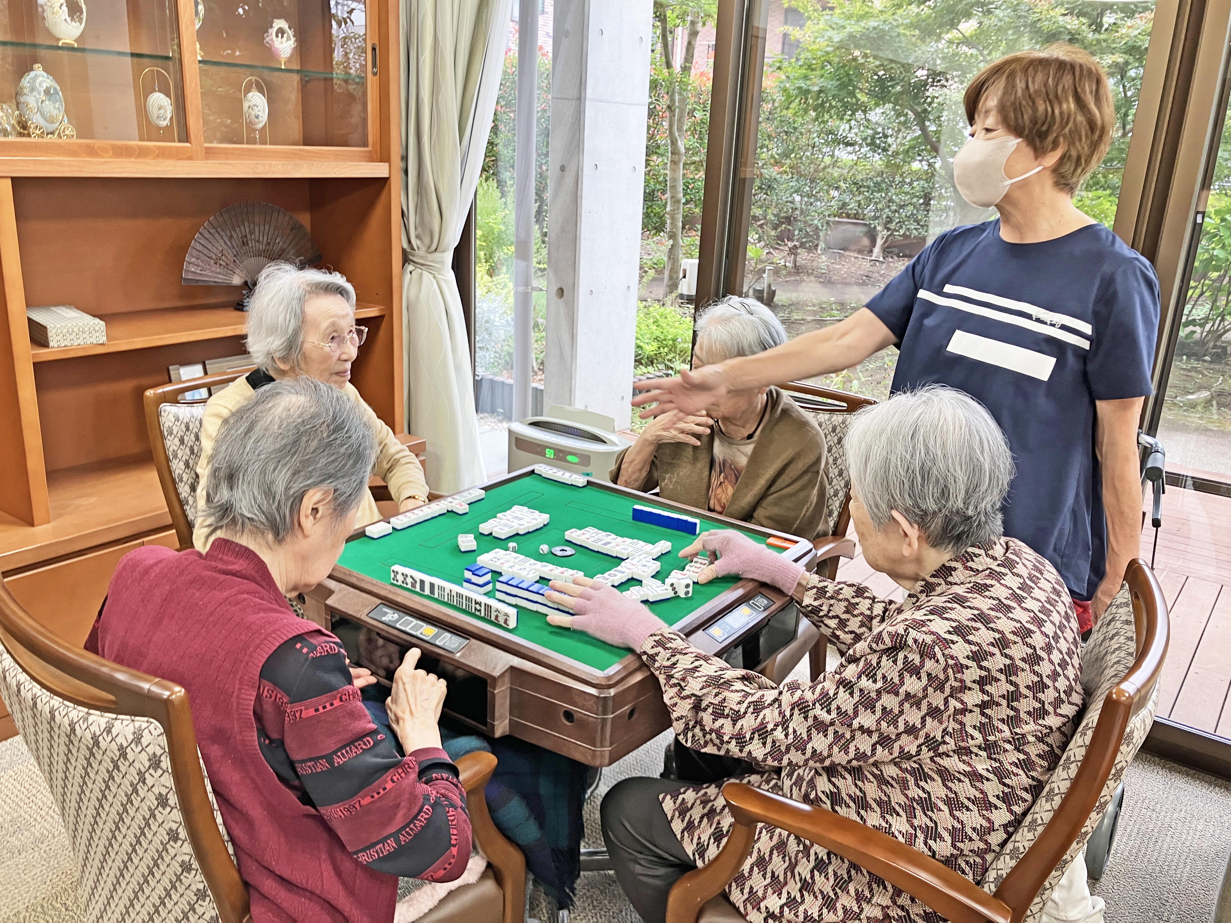 とある日の健康麻雀会