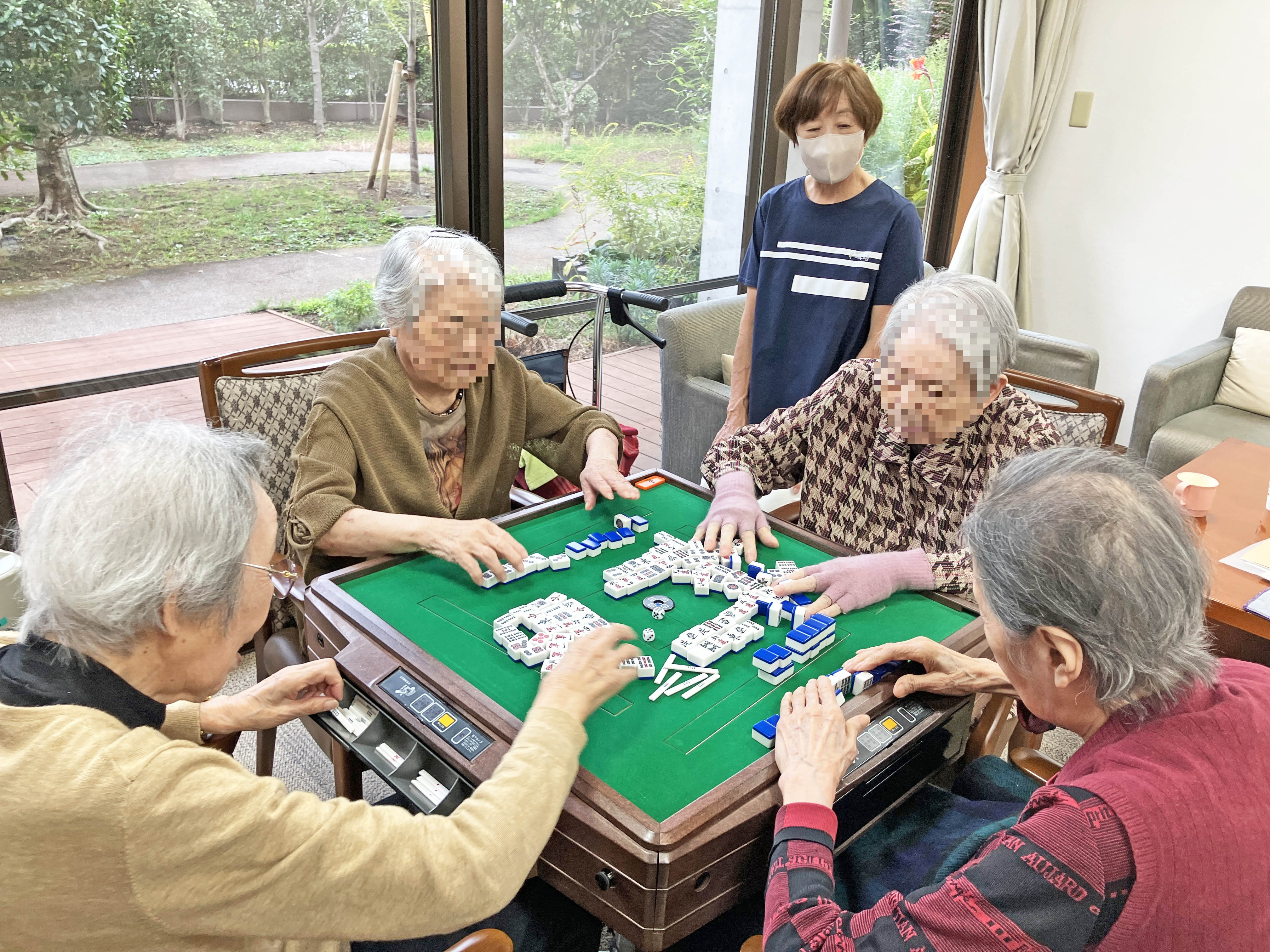 とある日の健康麻雀会