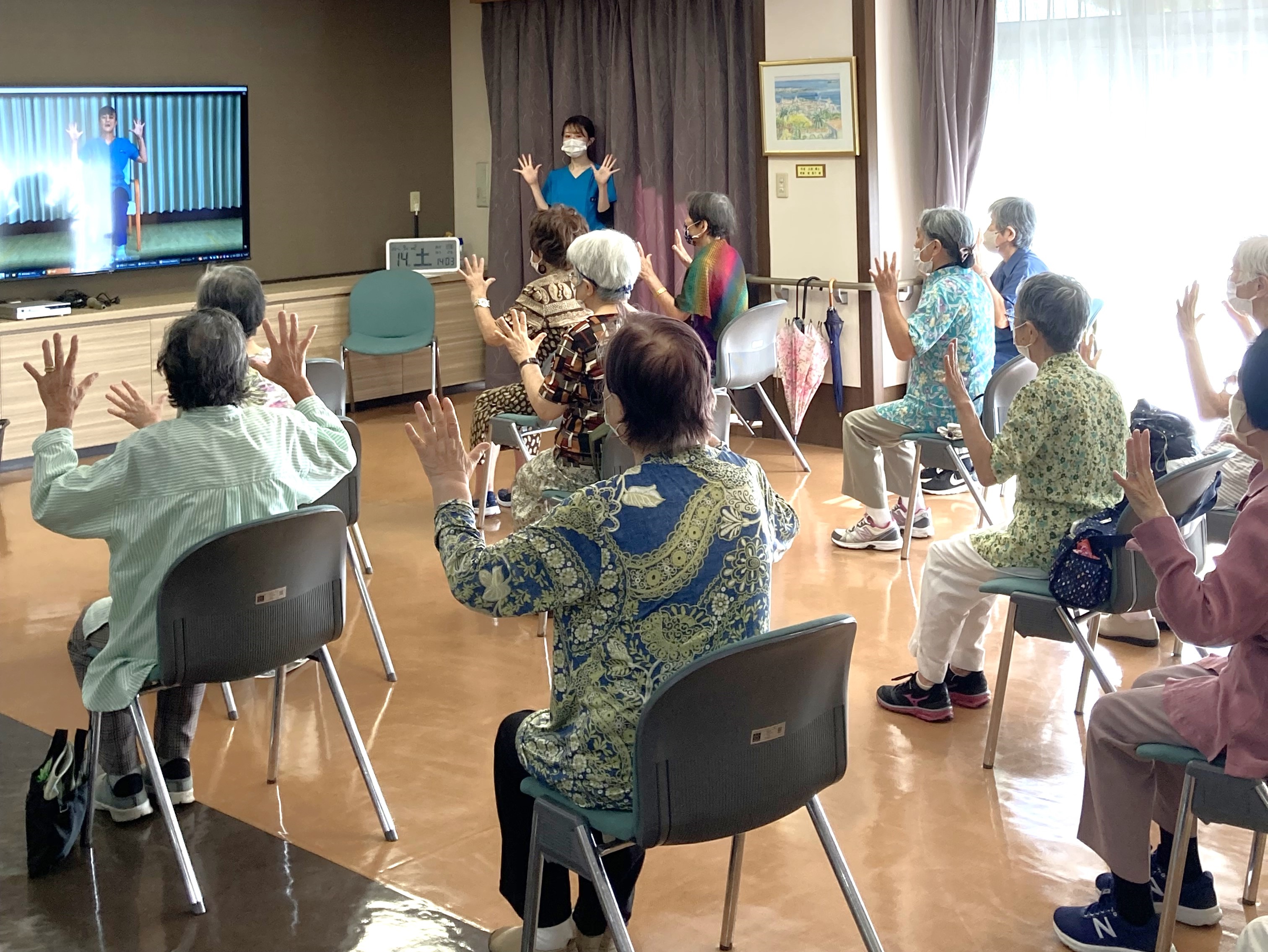 もみの樹・練馬 すまいる体操