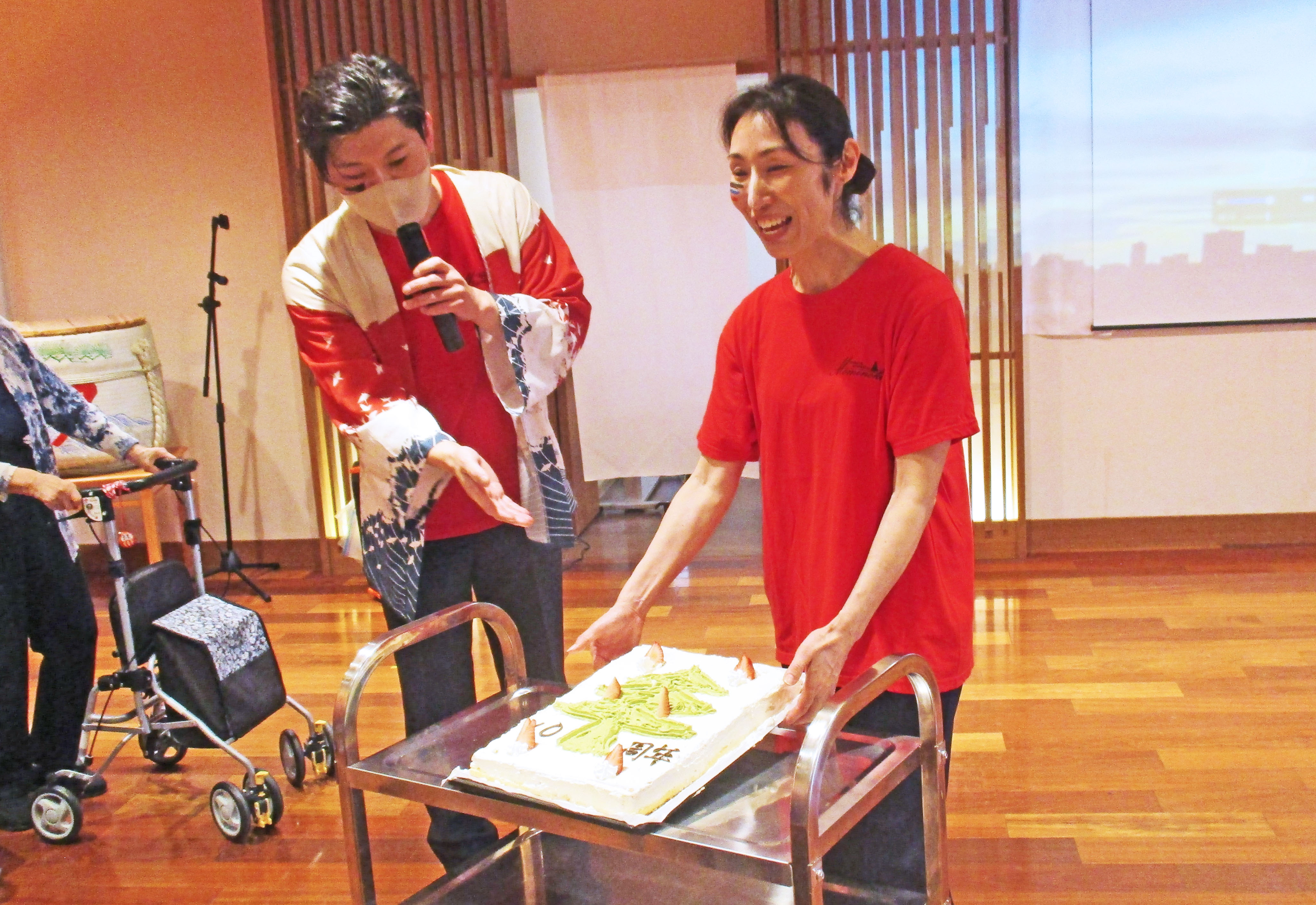 １０周年記念の特別ランチ