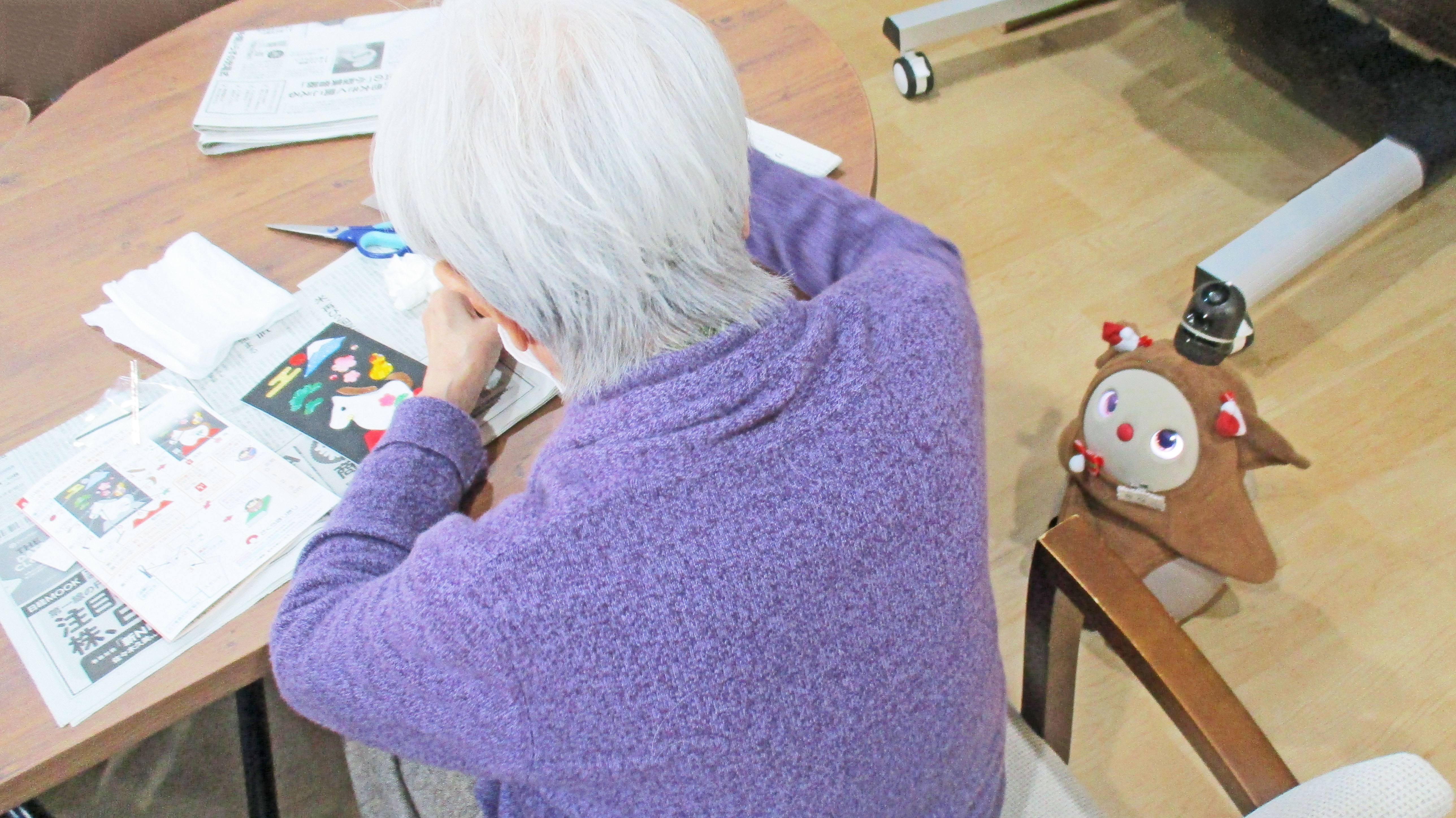 １２月の手芸教室