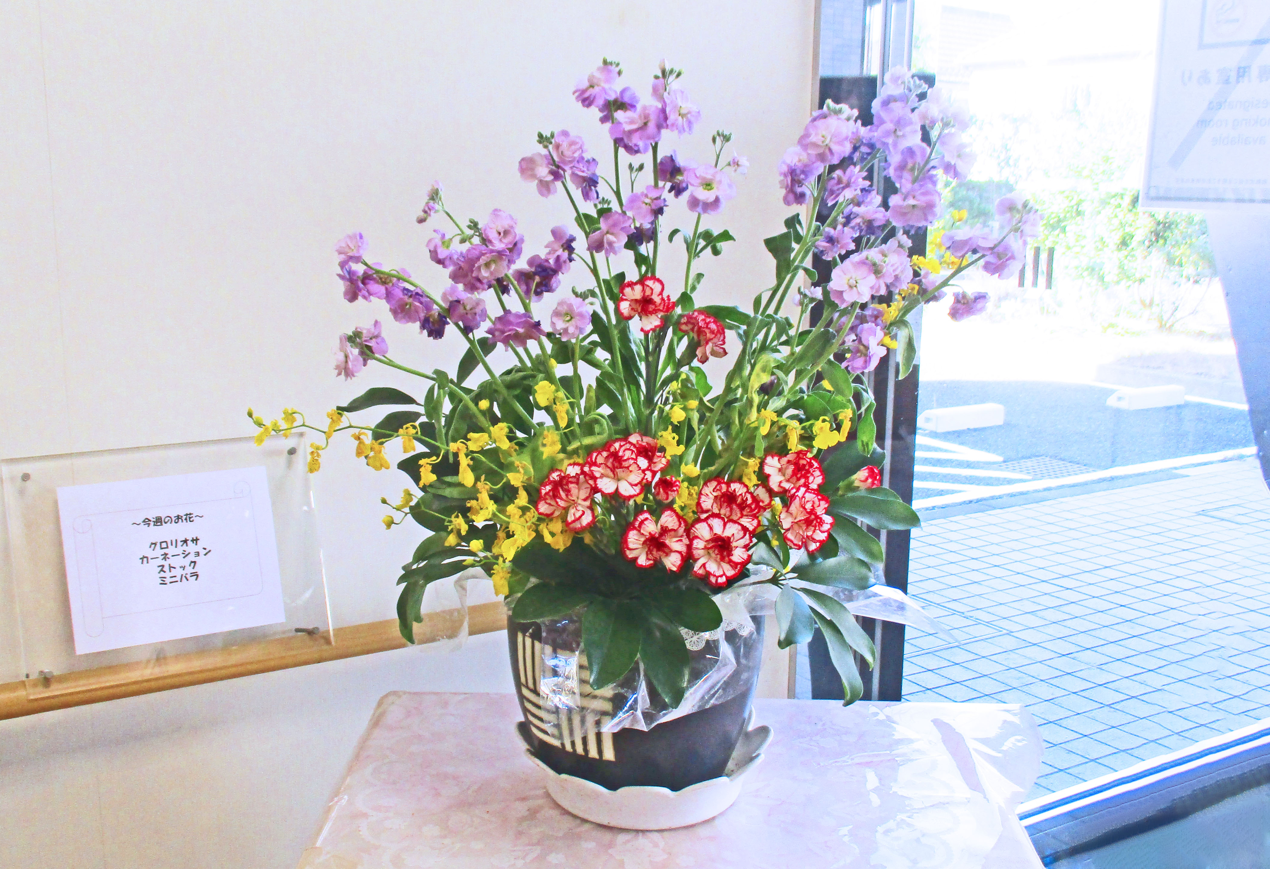 今週のお花