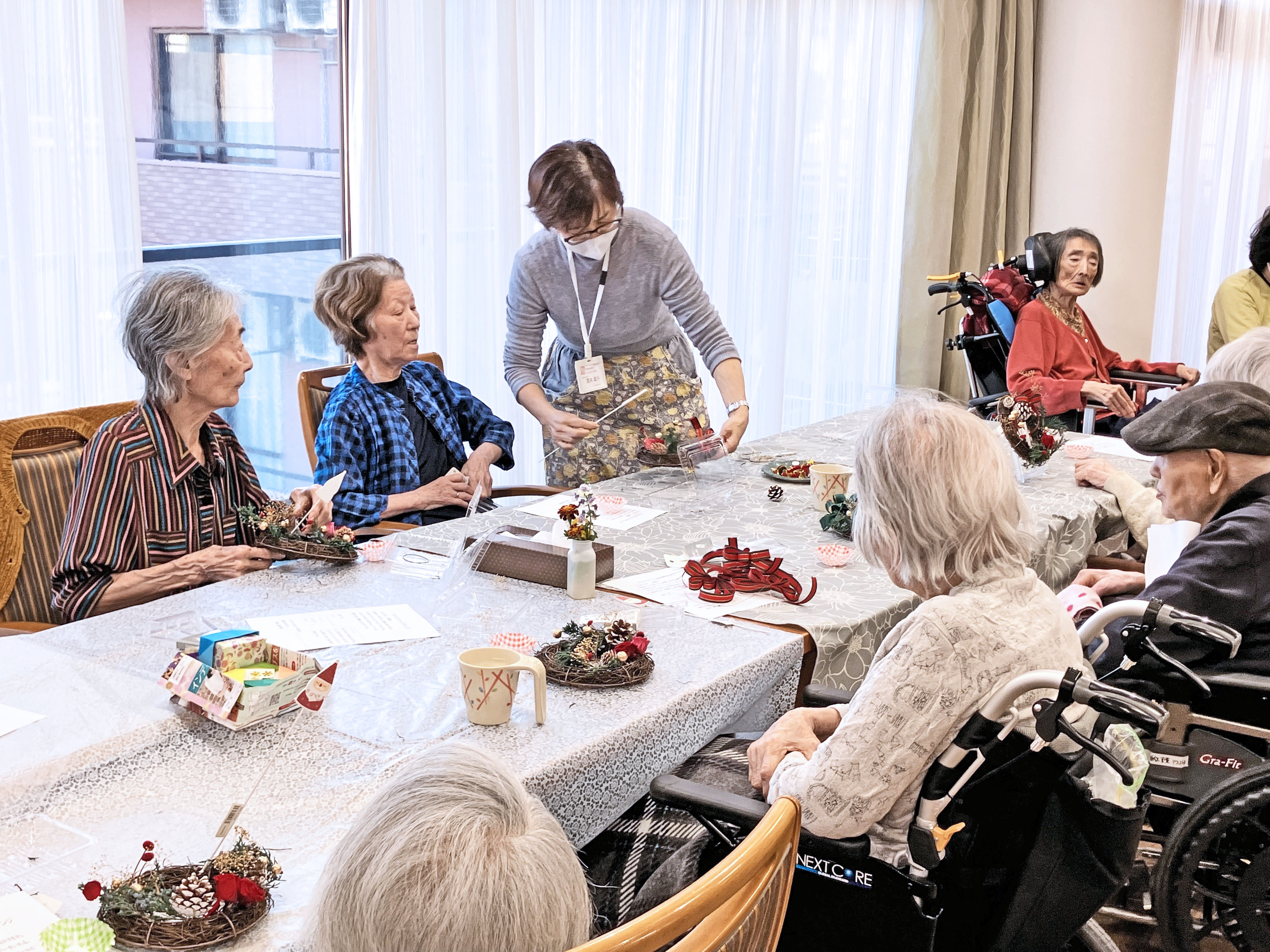 フラワーアレンジメントサークル