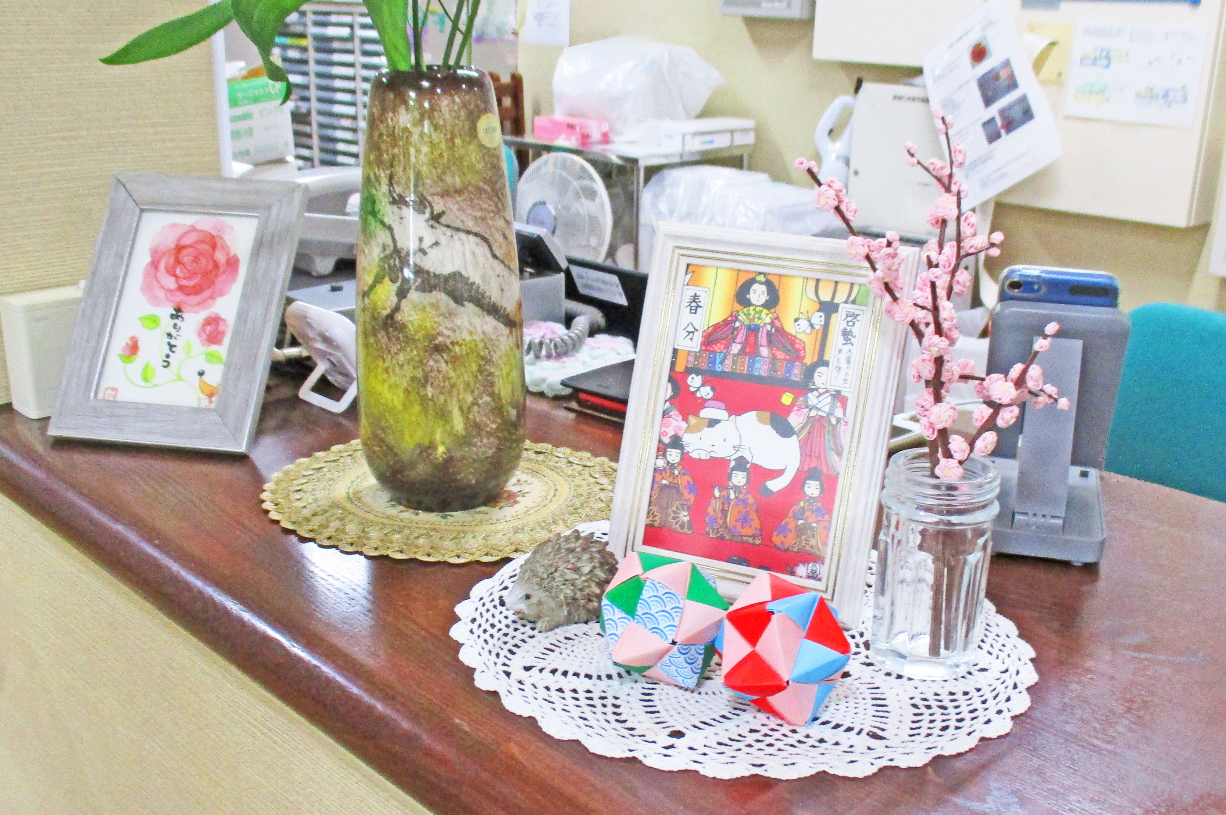 ひな祭りの準備