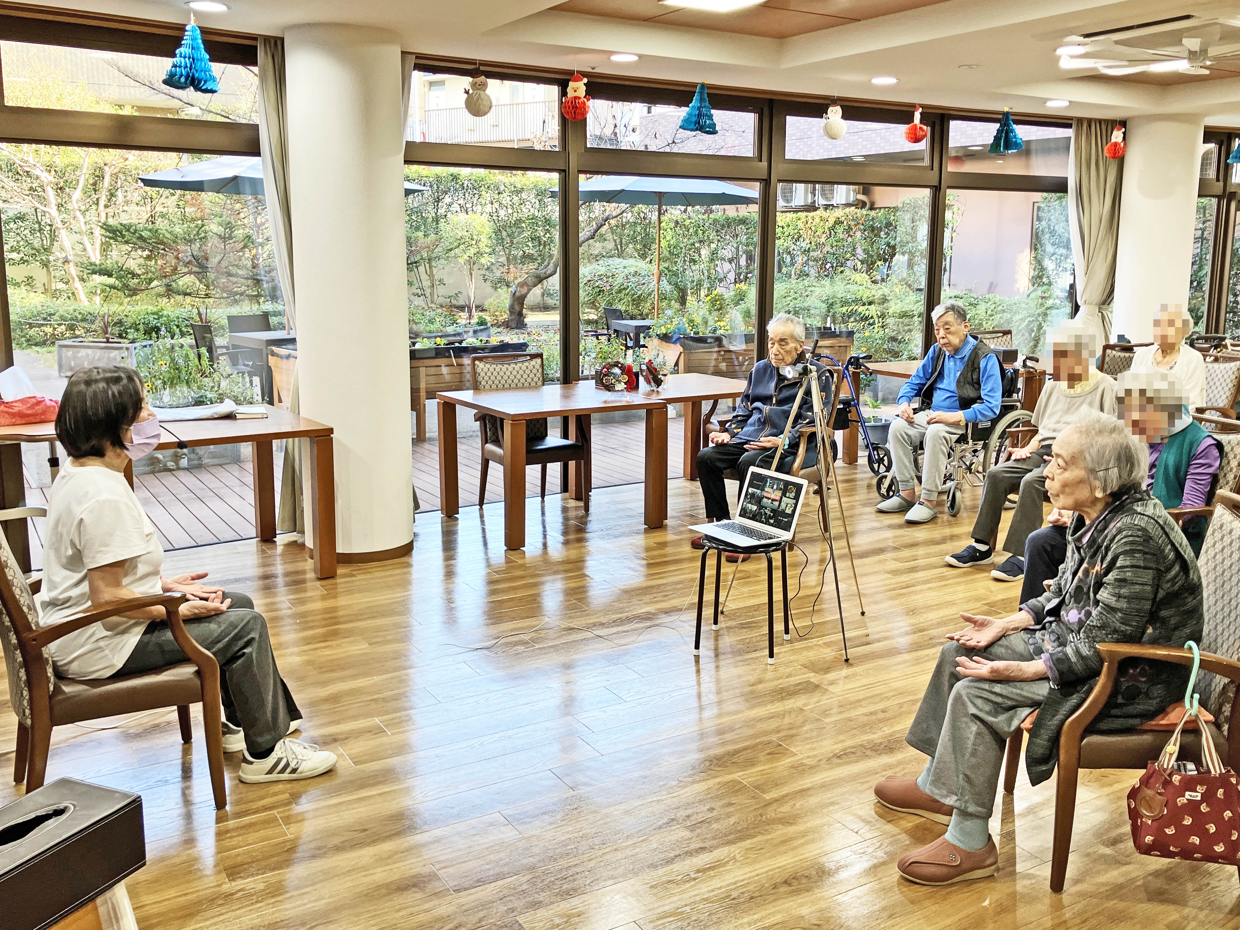 椅子ヨガ現地開催