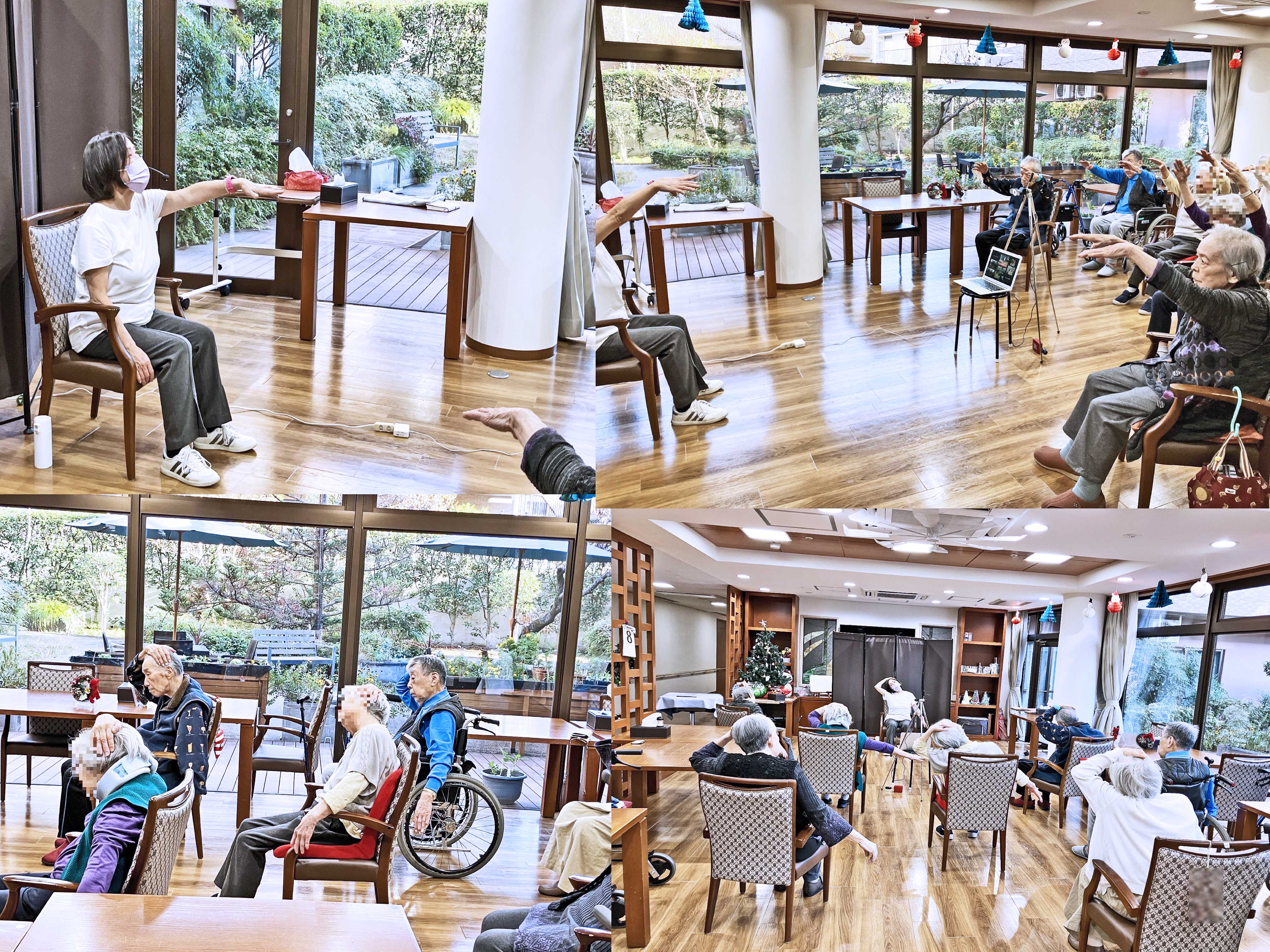 椅子ヨガ現地開催