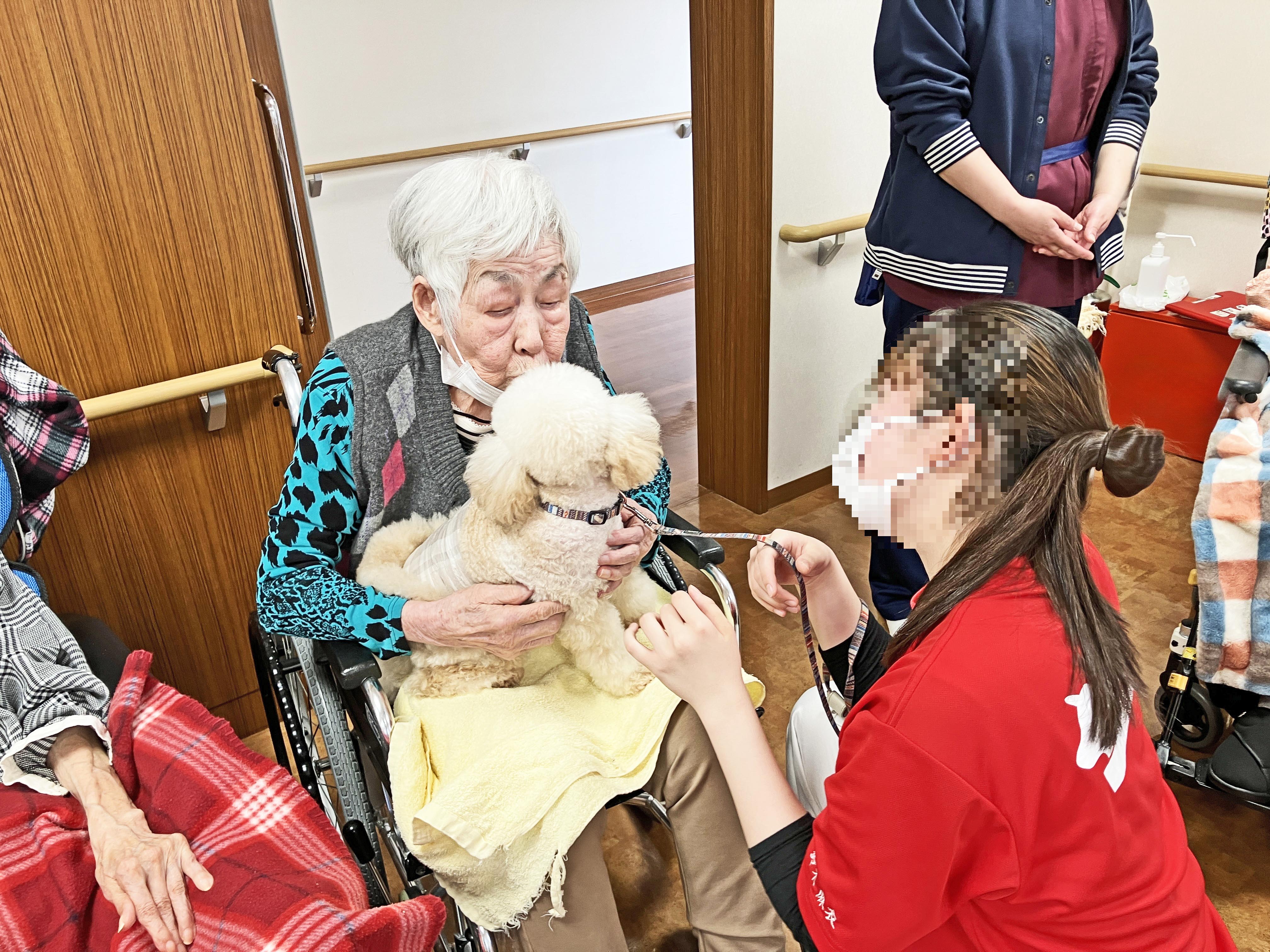 １２月のドッグセラピー